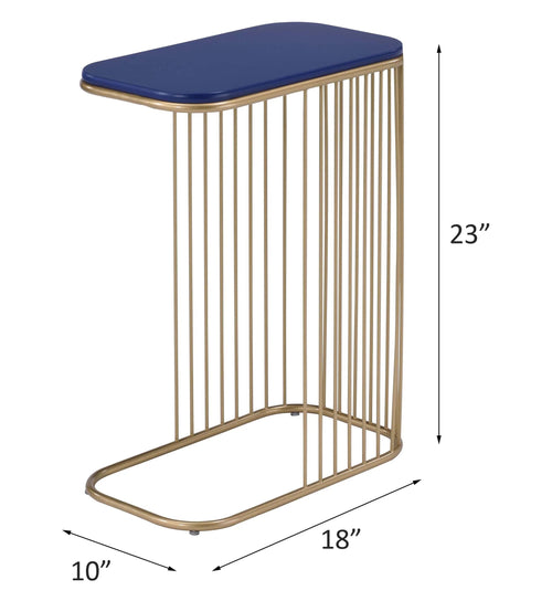Avelon Gold Frame End Table