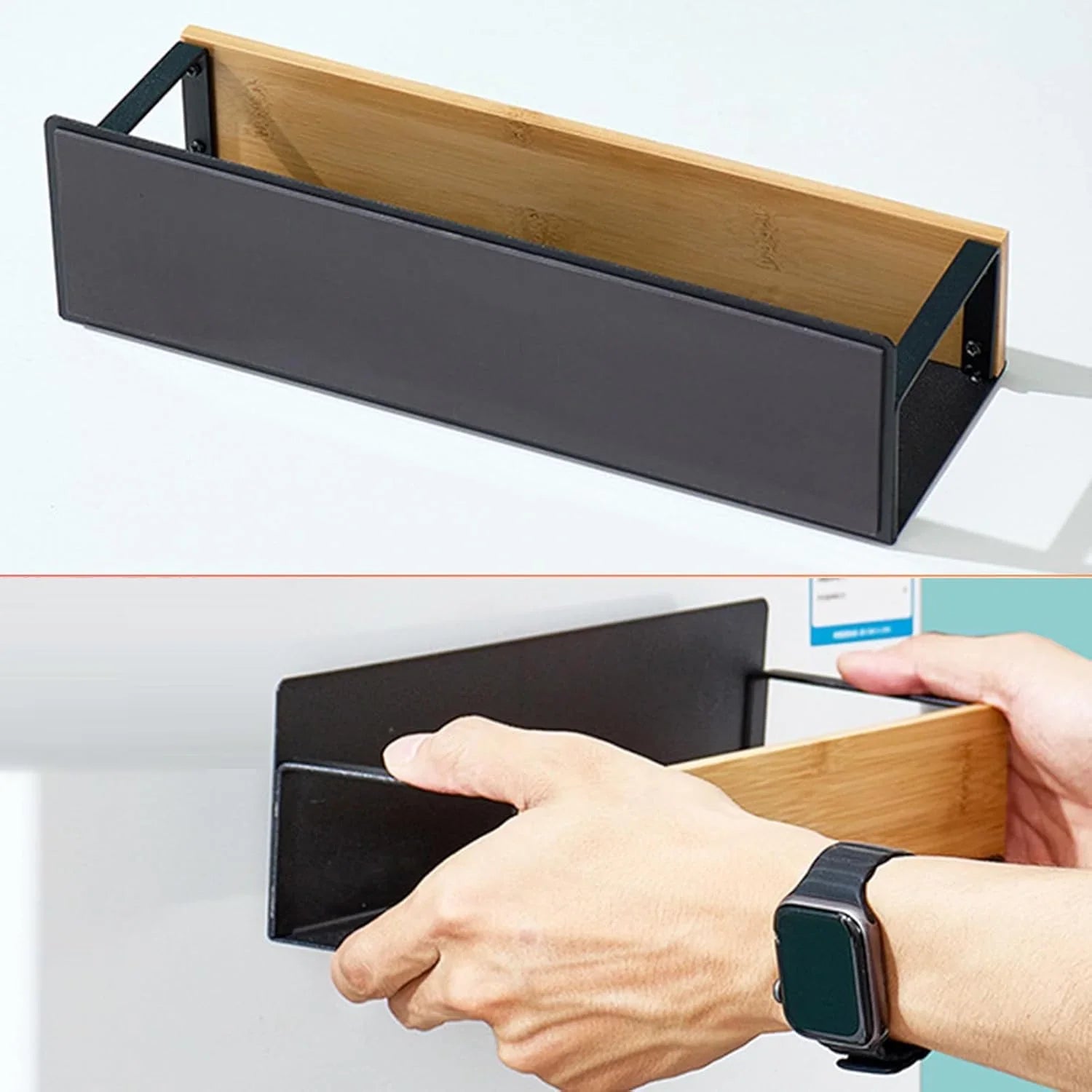 Bamboo Magnetic Rack (Set of 2)