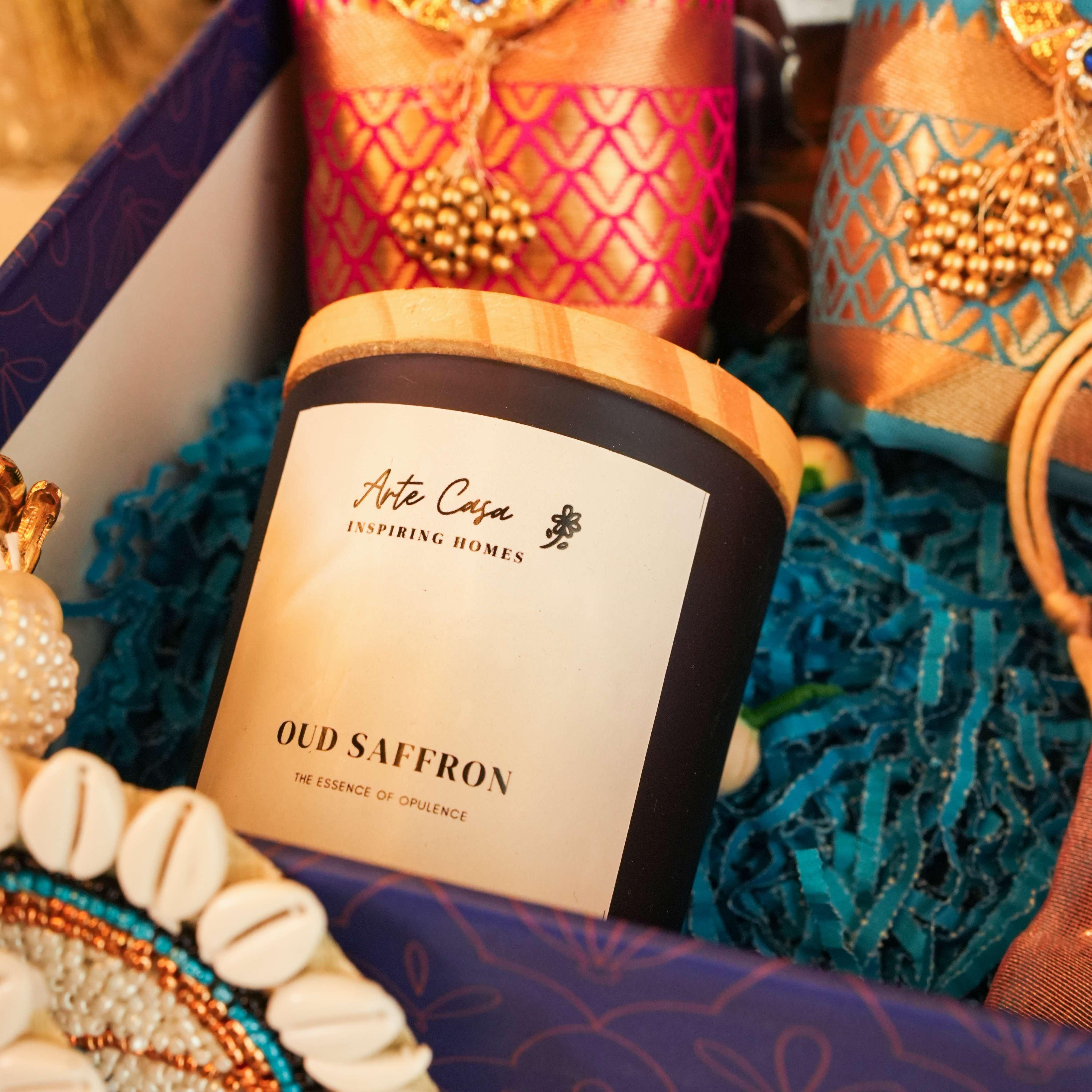 Blissful Silver Basket Hamper Set | Premium Corporate Diwali Gifts