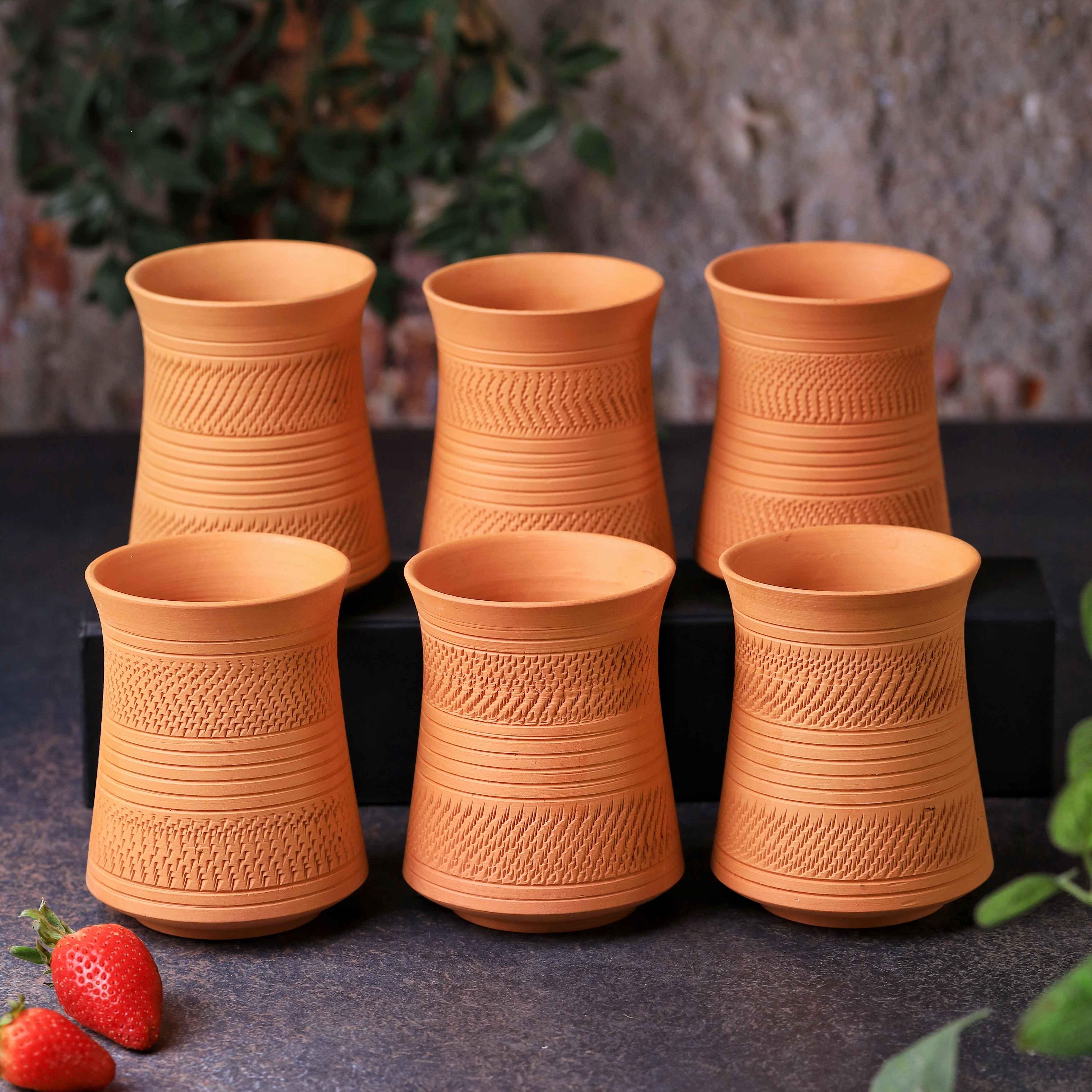 Terracotta Modern Jumbo Glass