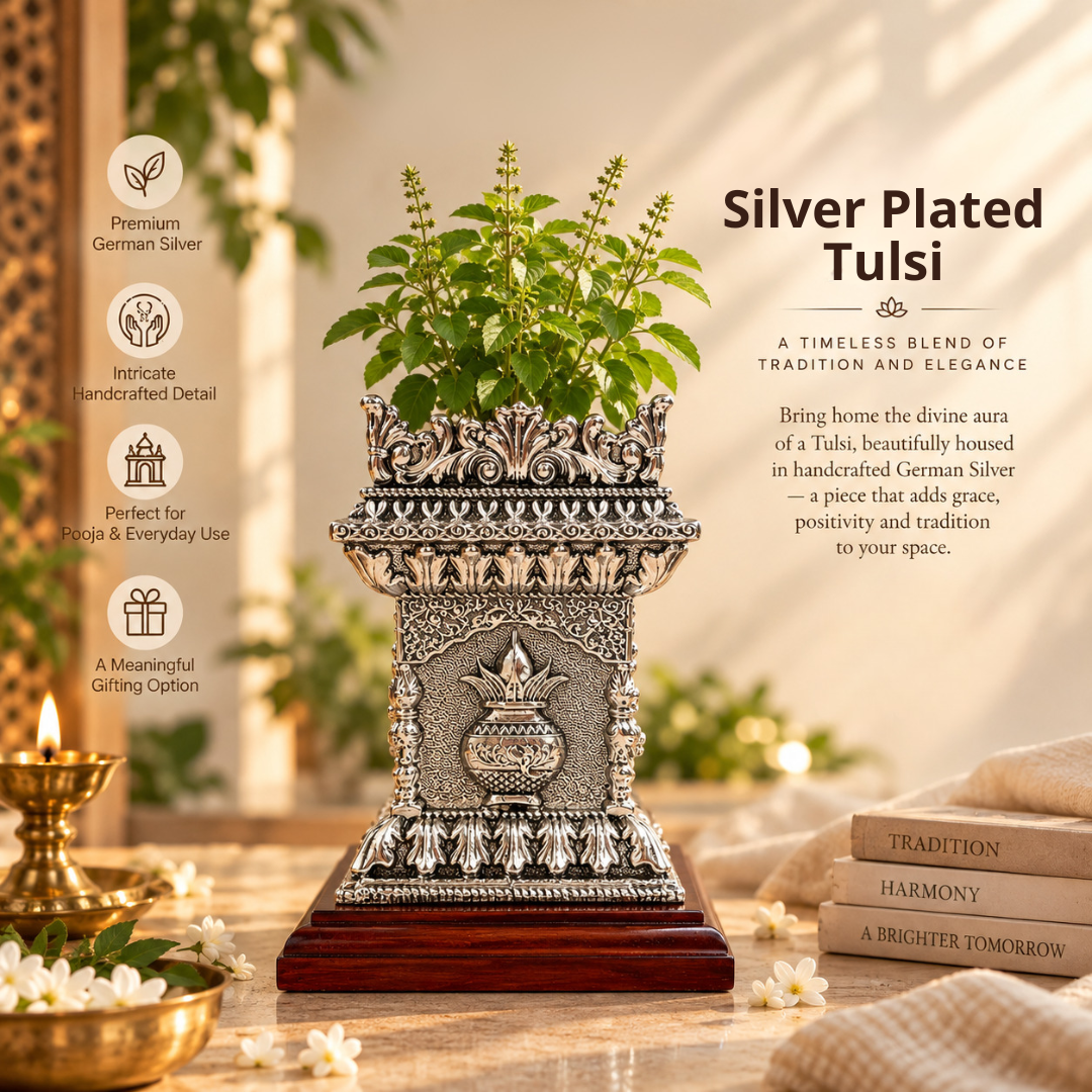 Silver Plated Tulsi
