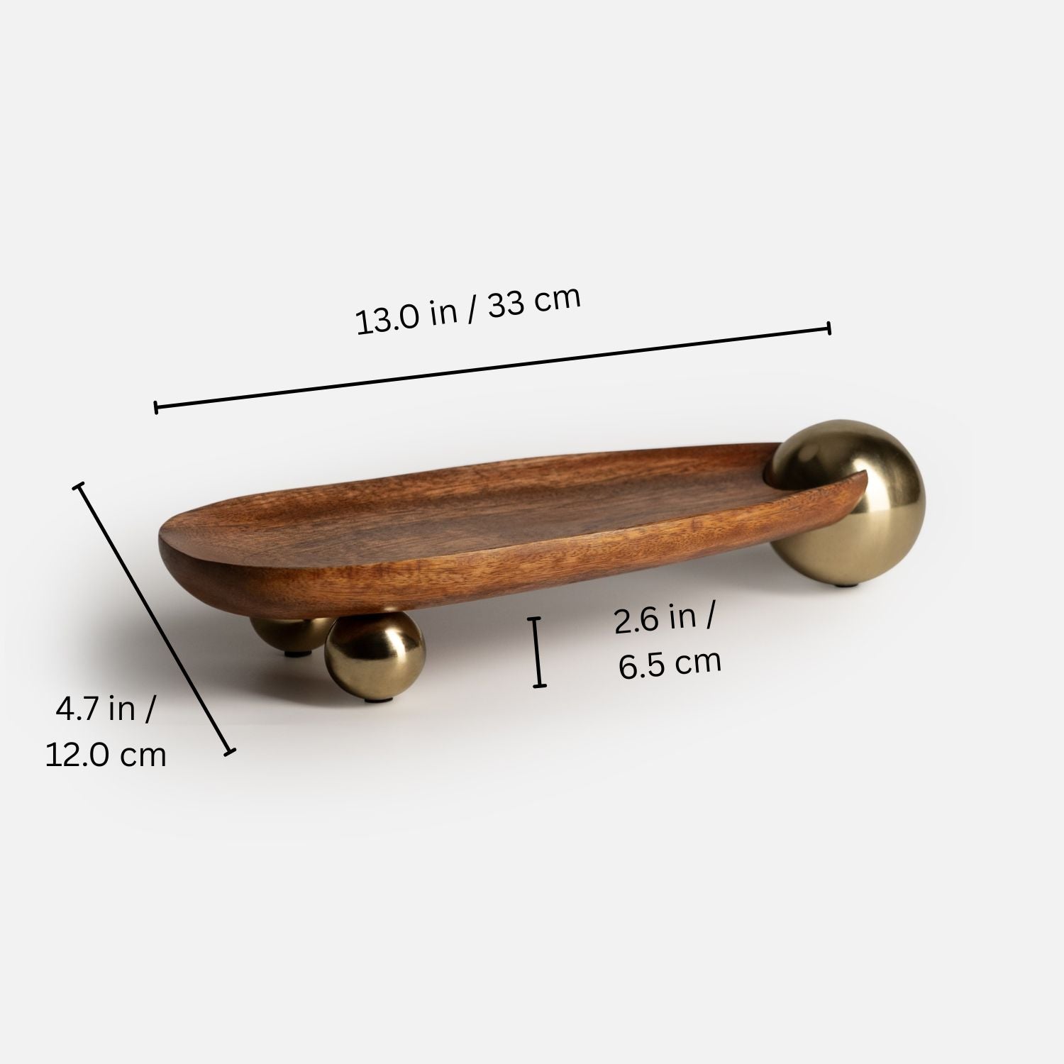 Ora-Srot Elevated Serving Platter