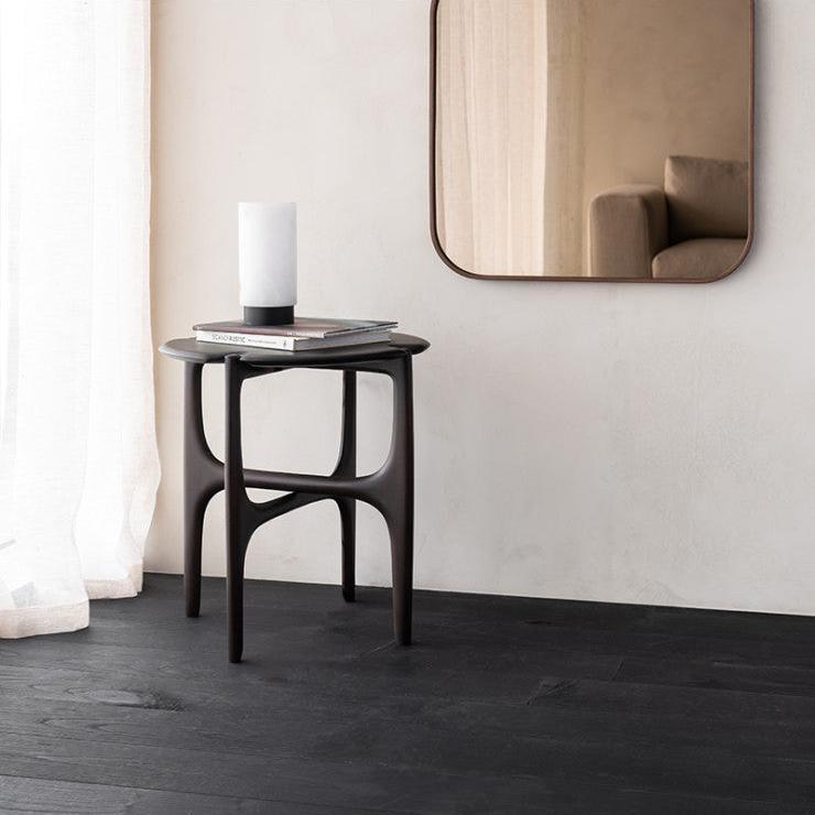 Lucy Solid Sheesham Wood Side Table for Living Room | Premium End Table