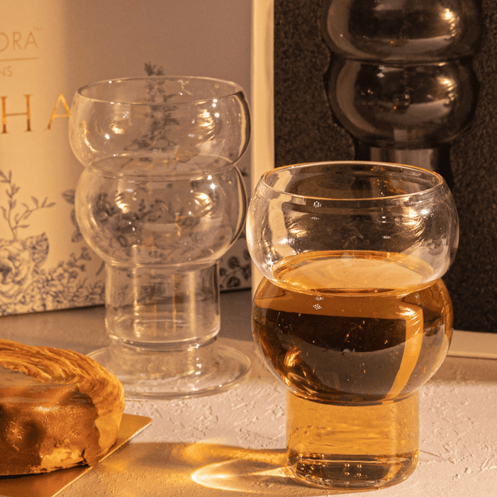 Sosia Glassware for Serving Juice & Wine | Elegant Gift Set