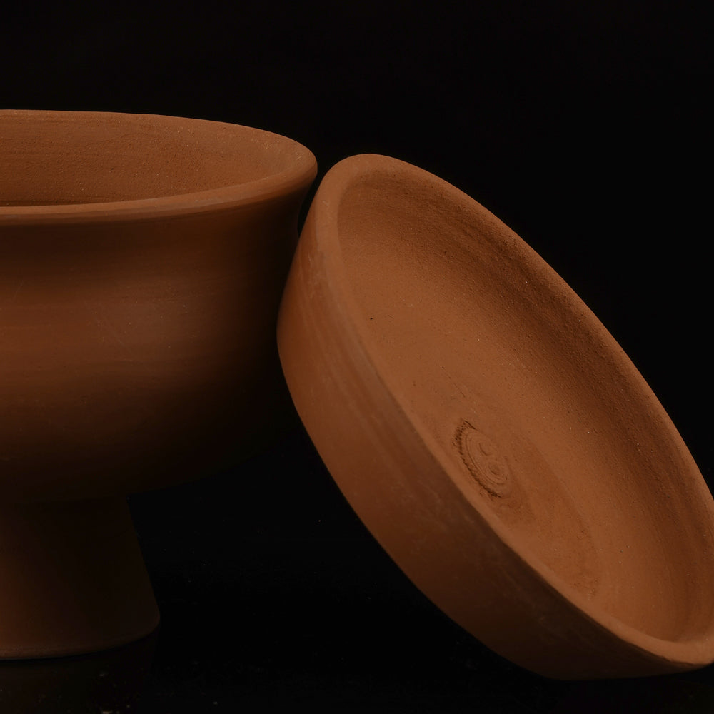 Luxury Candle Terracotta & Tealight Candles | Diya Cup for Decoration