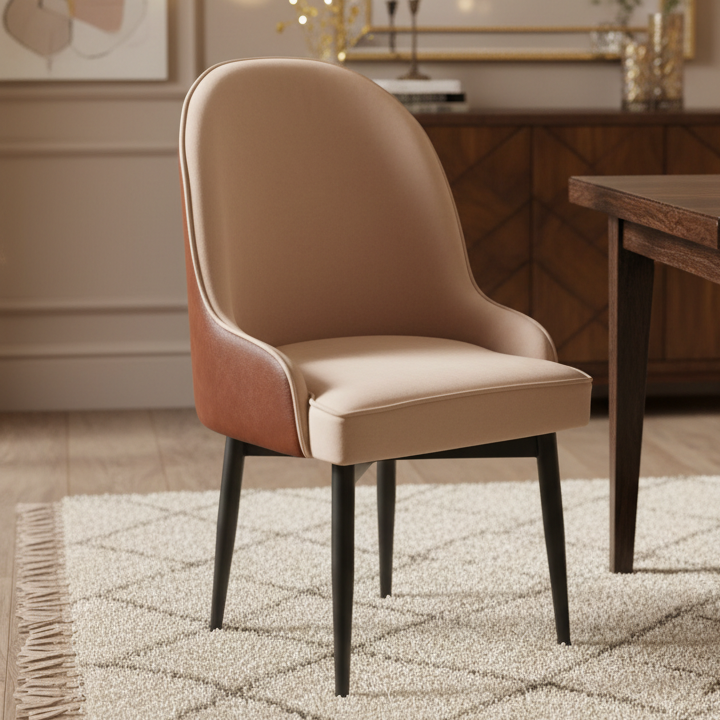 Kavvayi Dining Chair | Elegant Chair for Dining Room | Lounge Chair