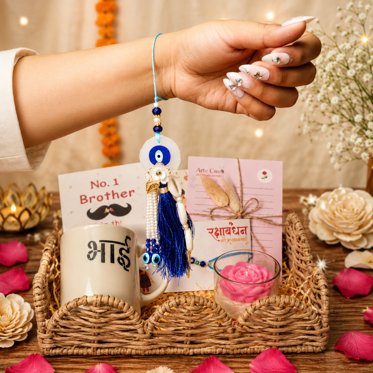 Bhai Divine Bond Rakhi Hamper