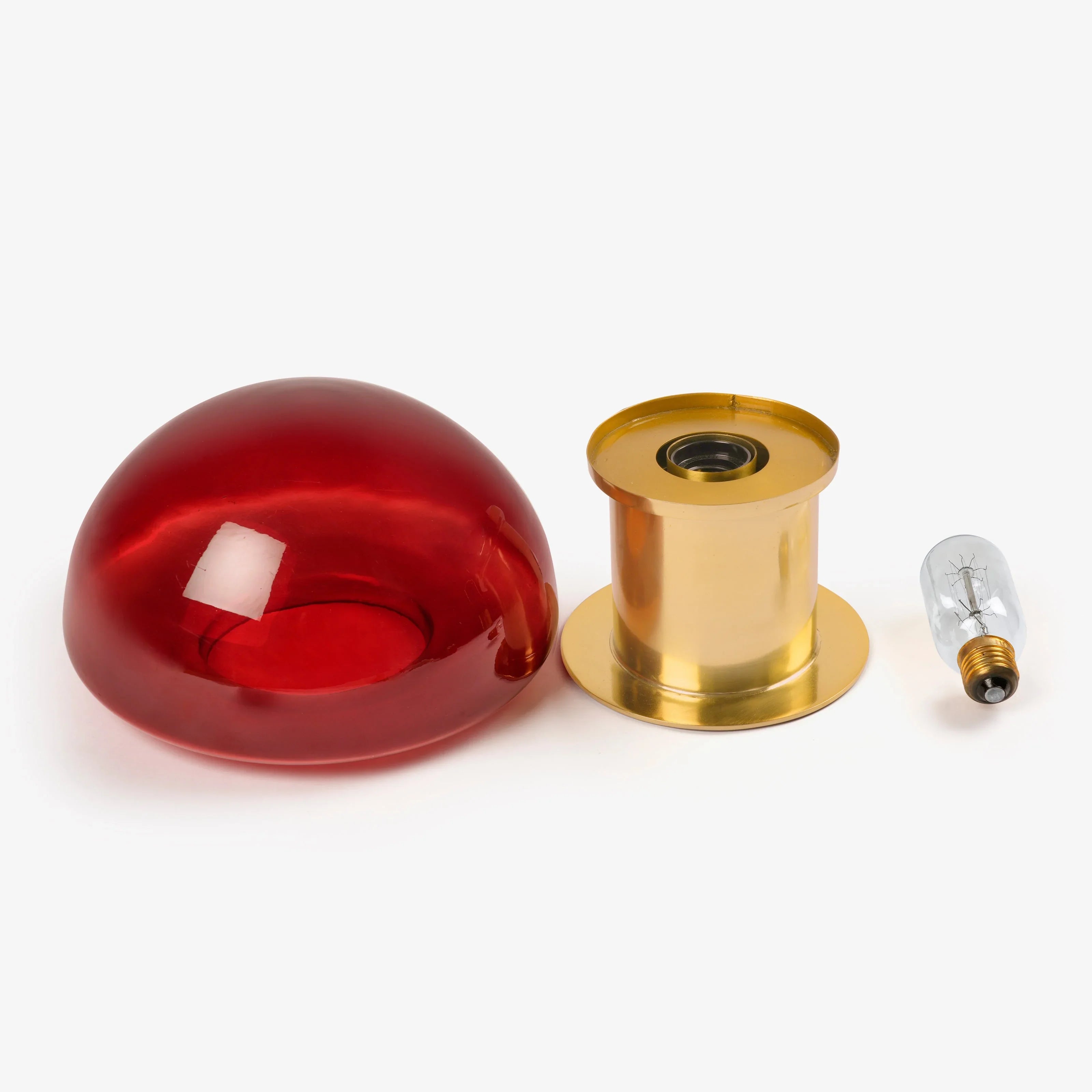 Amara Table Lamp | Brass & Alabaster Designer Desk Lamp for Living Room, Bedroom & Study Table