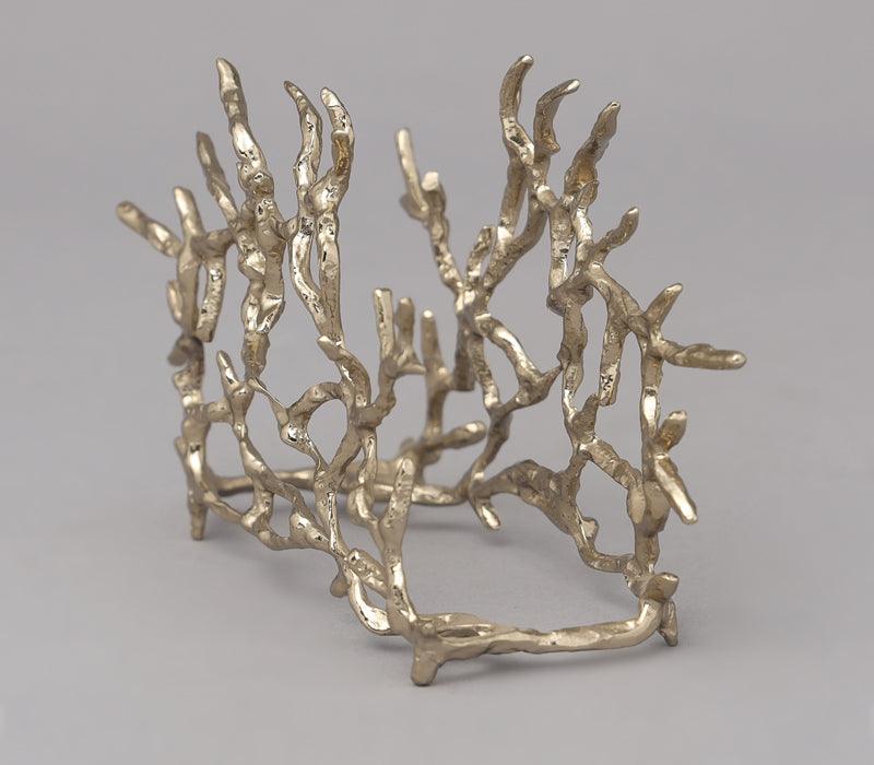 Gold Coral Serviette Holder