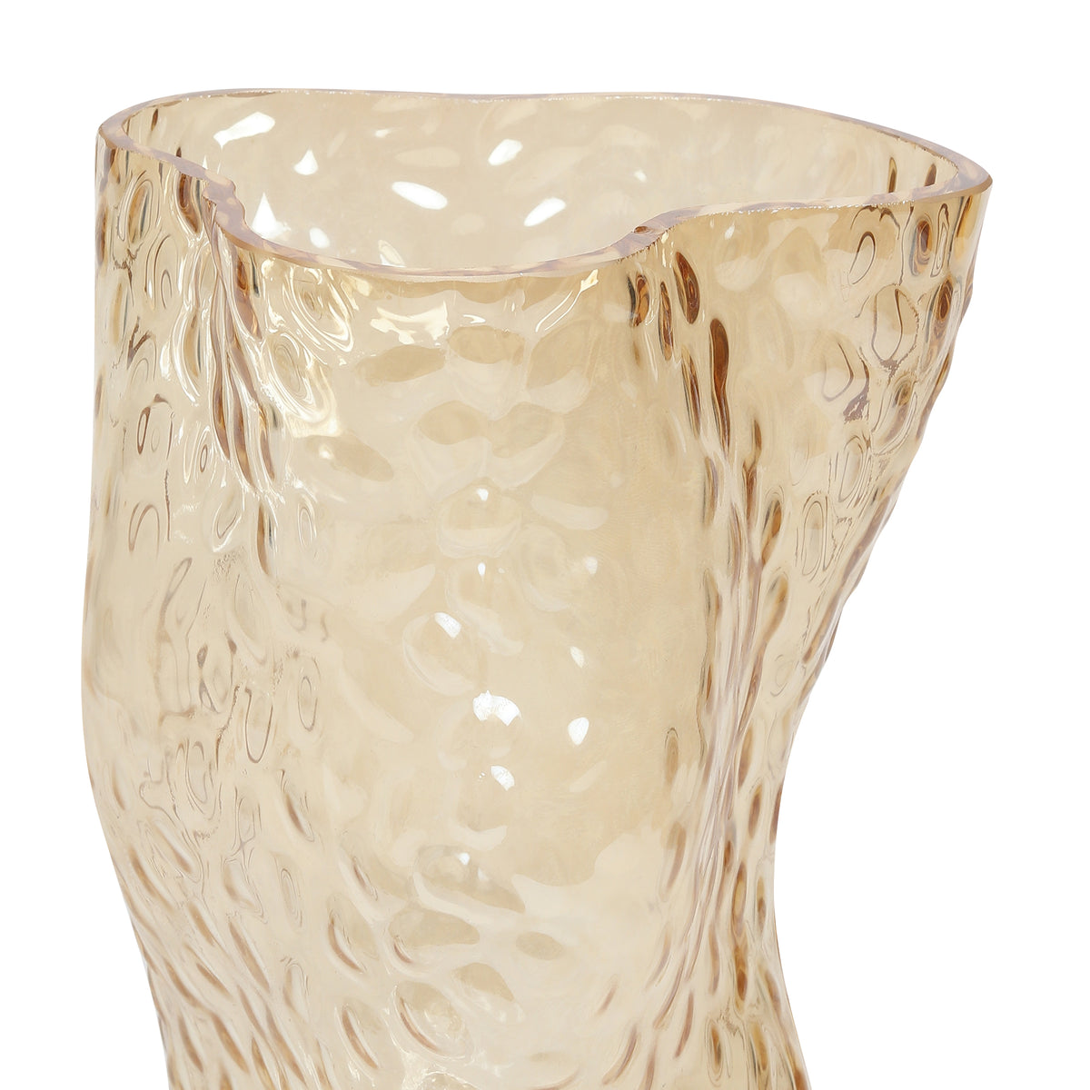 Dimple Glass Vase