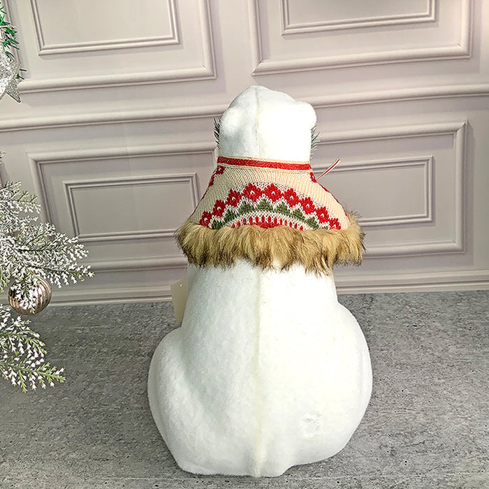 Snow Polar Bear, Christmas winterland Décor and Christmas Decoration