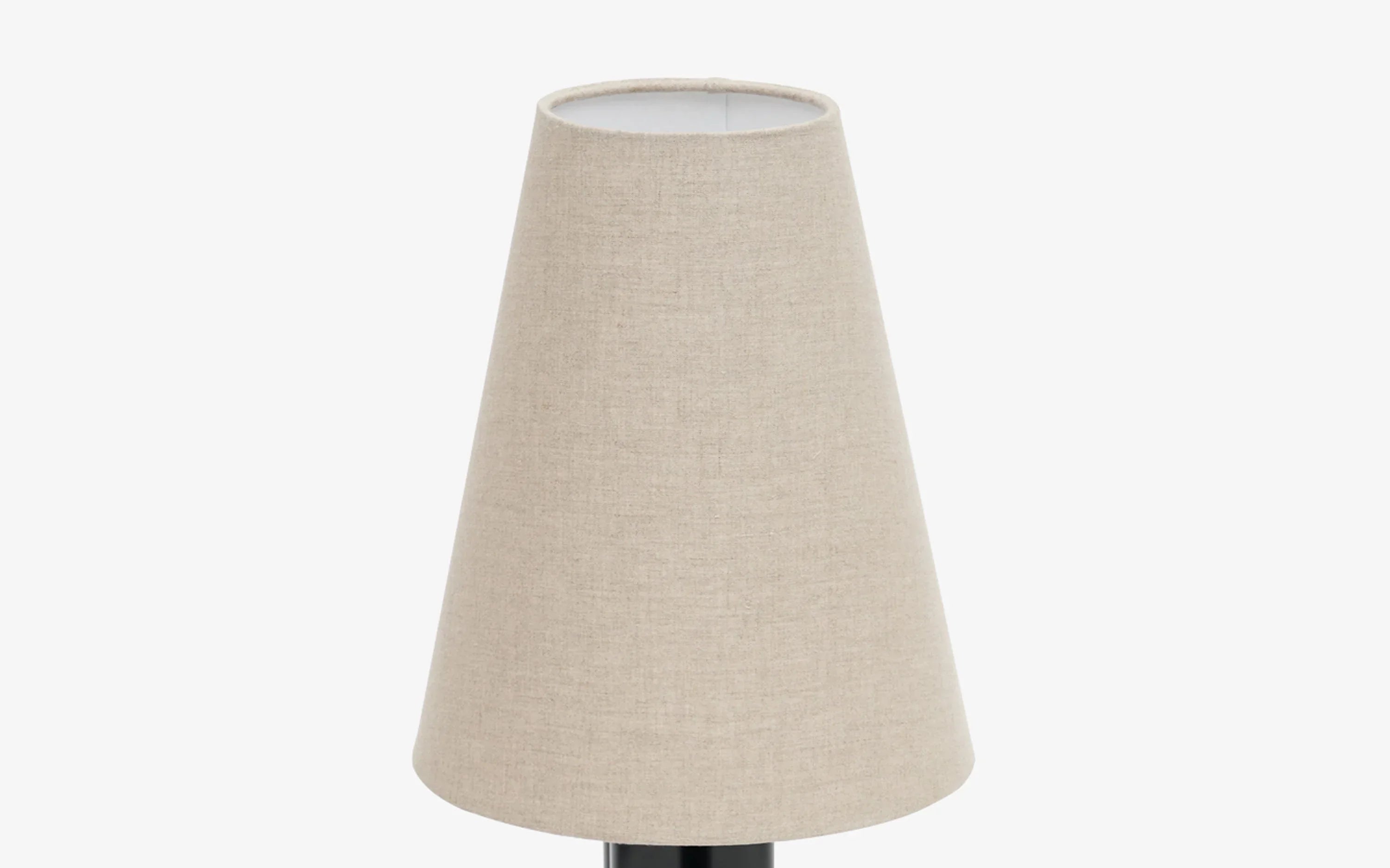 Solis Table Lamp | Mild Steel and Linen Fabric