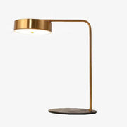 Round Gold Desk Table Lamp