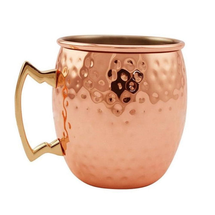 Copper Mugs Set of 2 & Copper Cups | Copper Glassware for Gifting