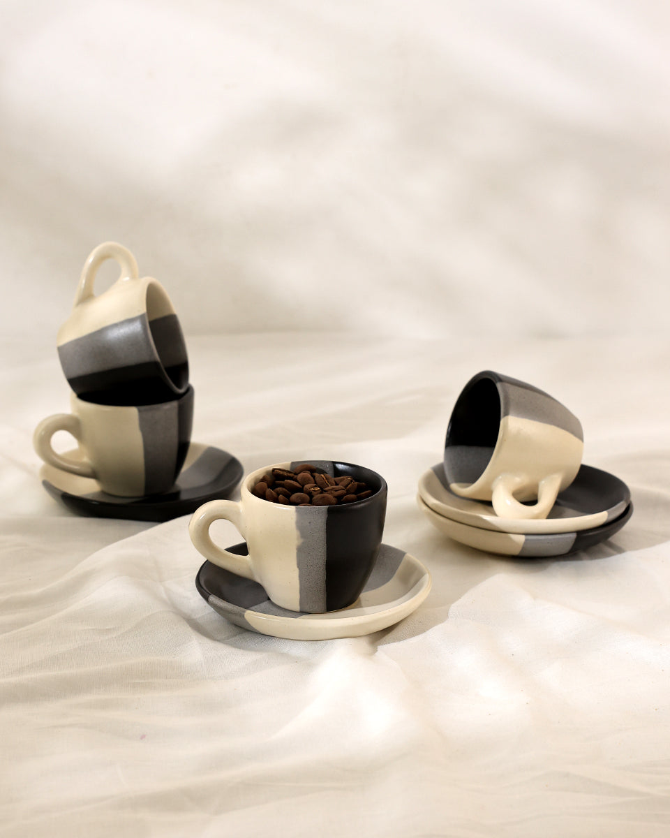 Yin Yang Espresso Cup & Saucer