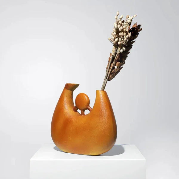 Sunspire Vase - Aesthetic Metal Flower Vase