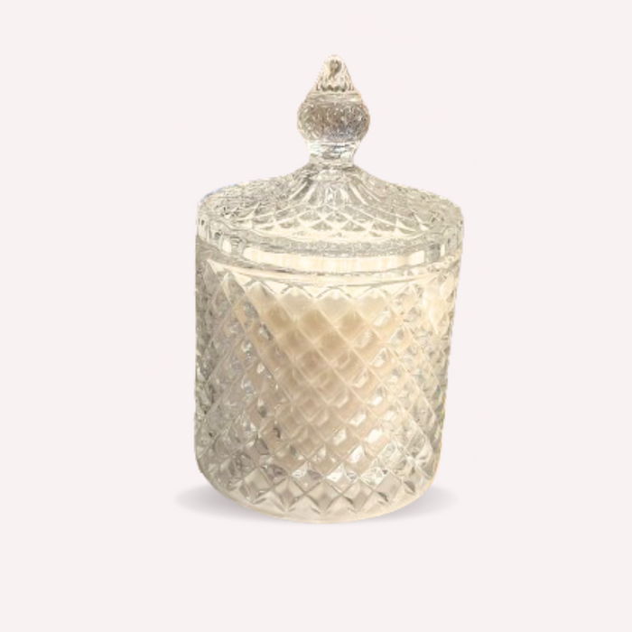 Crystal Clear Jar Luxe Soy Creme Wax Candle