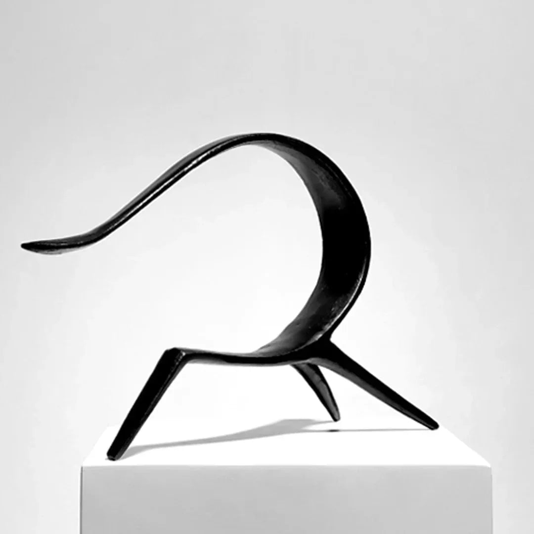Swift Curve - Modern Abstract Animal Sculpture
