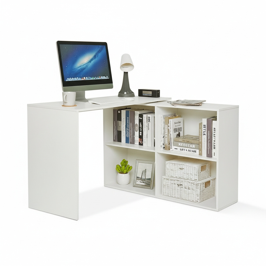 Study Table for Home Office with Storage - Maggen