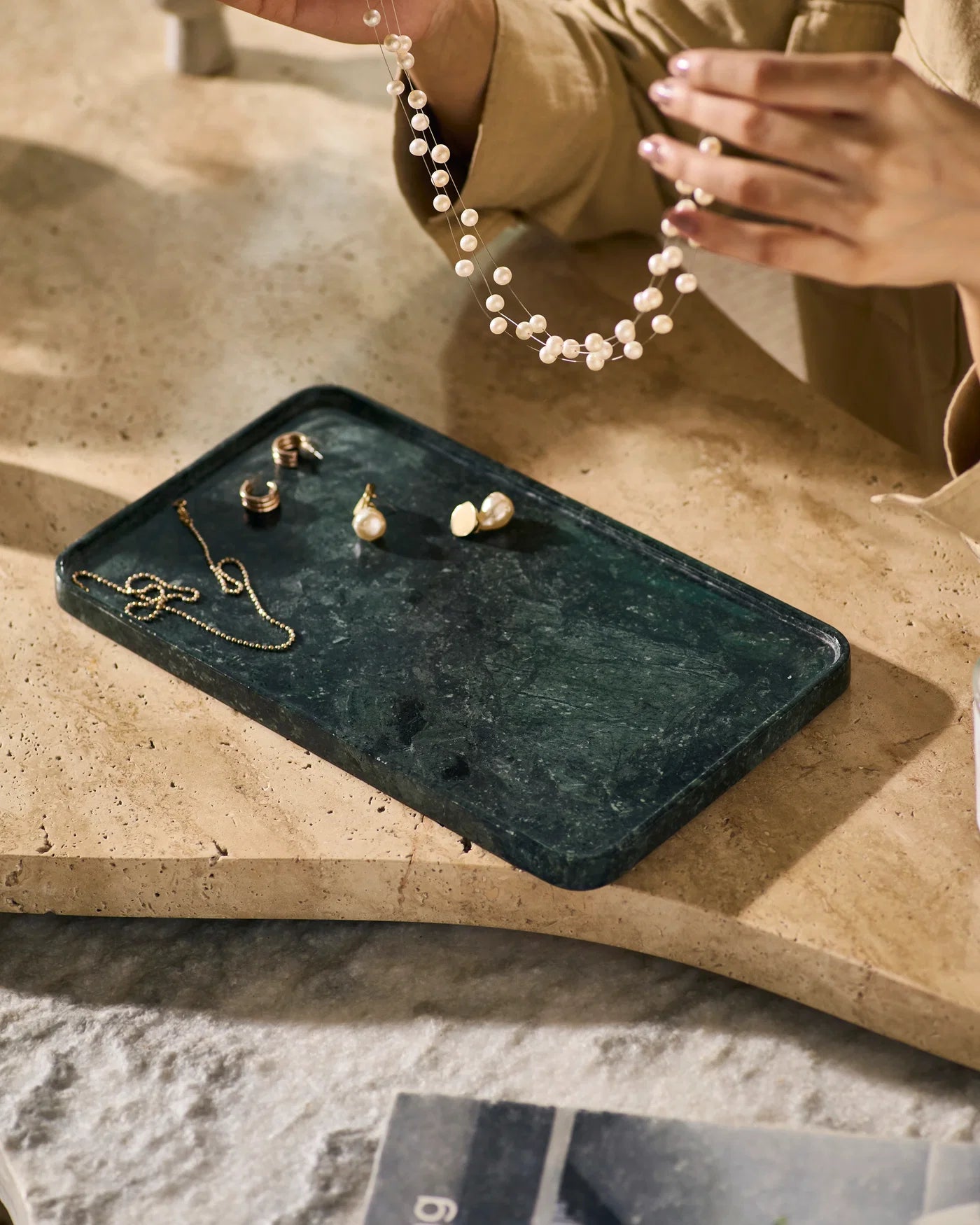 Focal Tray - Large - Green