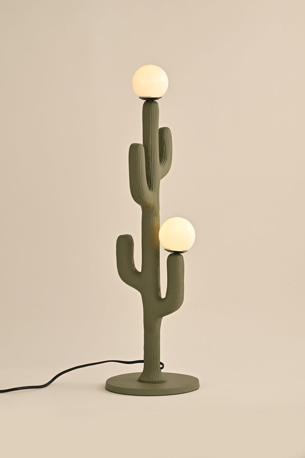 Designer Cactus Table Lamp | Antique Cactus Design Desk Lamps for Living Room & Bedrooms