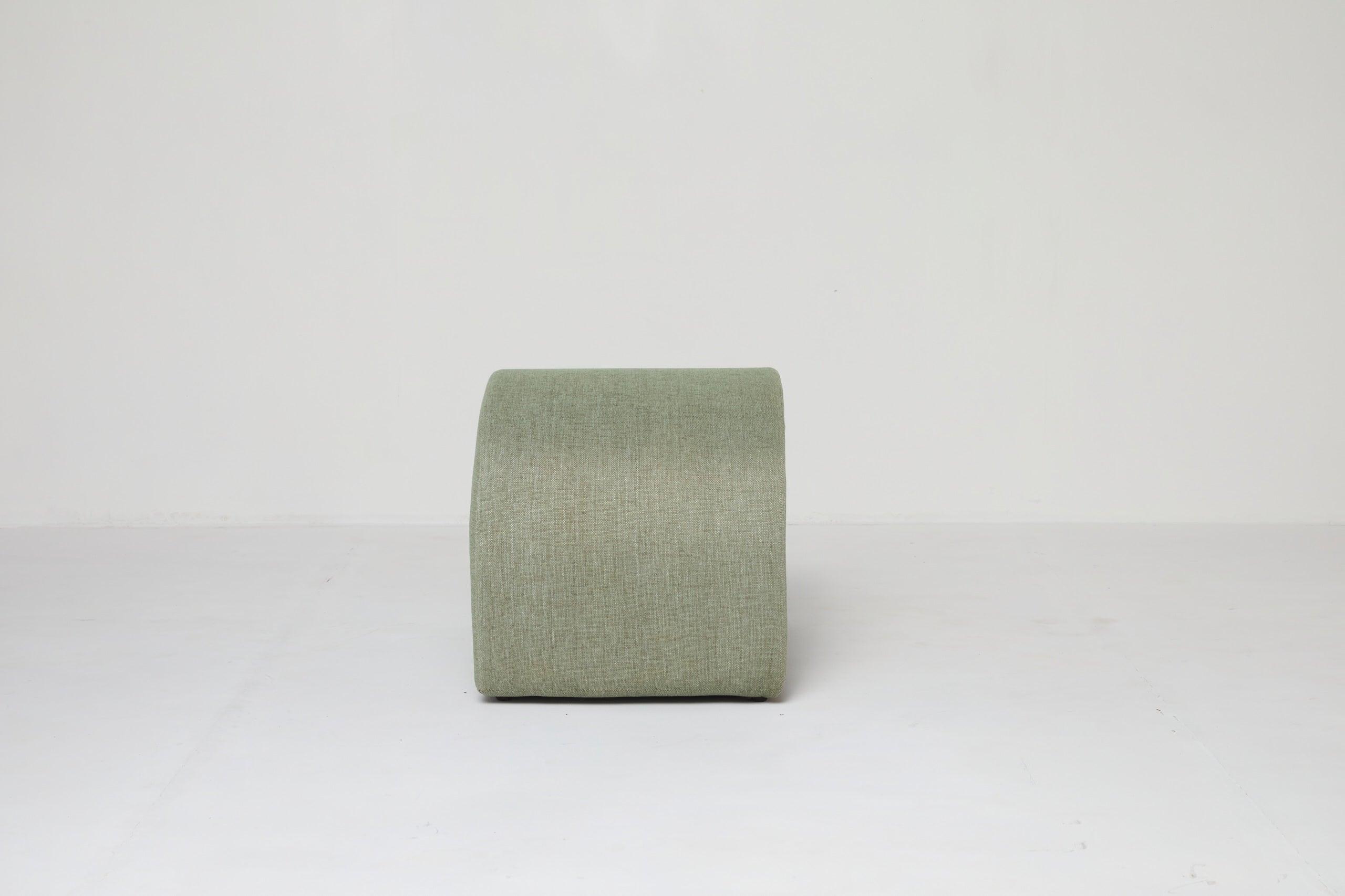 Orian Fabric Ottoman