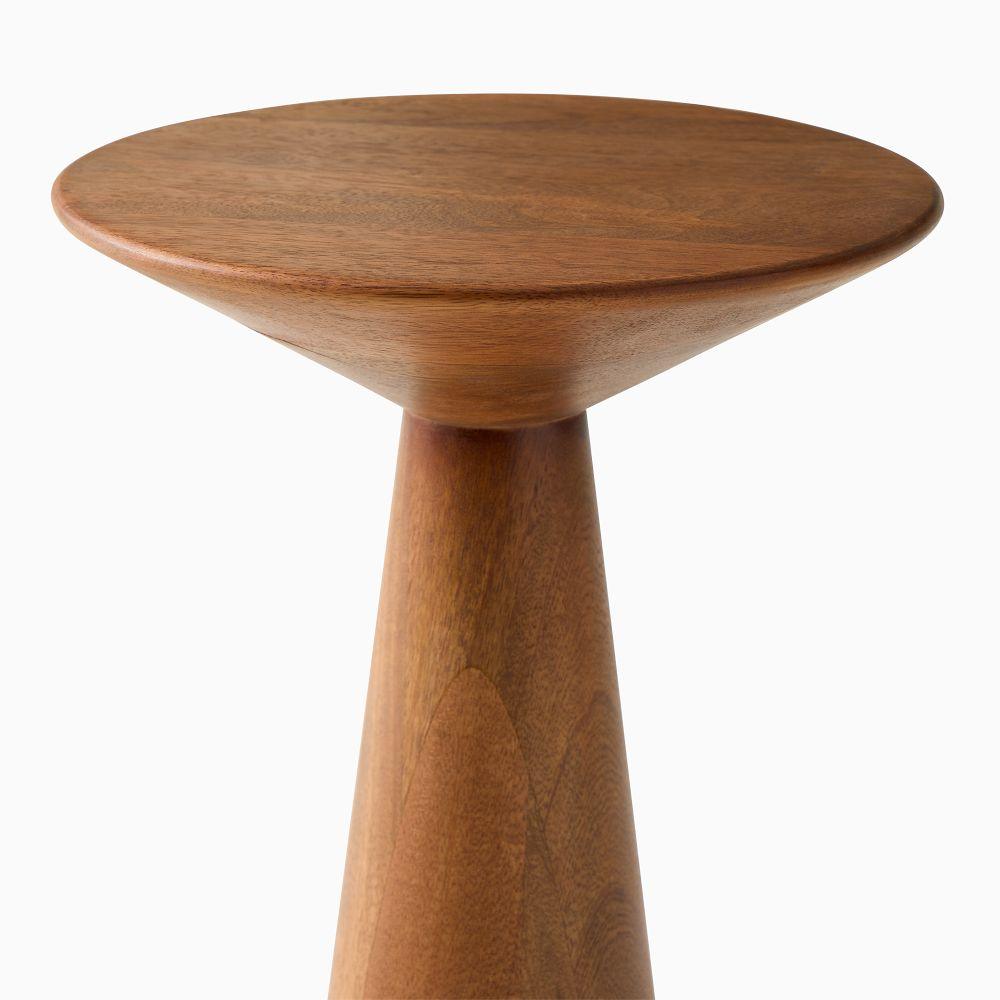 Nime Mango Wood End Table | Stylish Bedside Table | Side Tables for Living Room