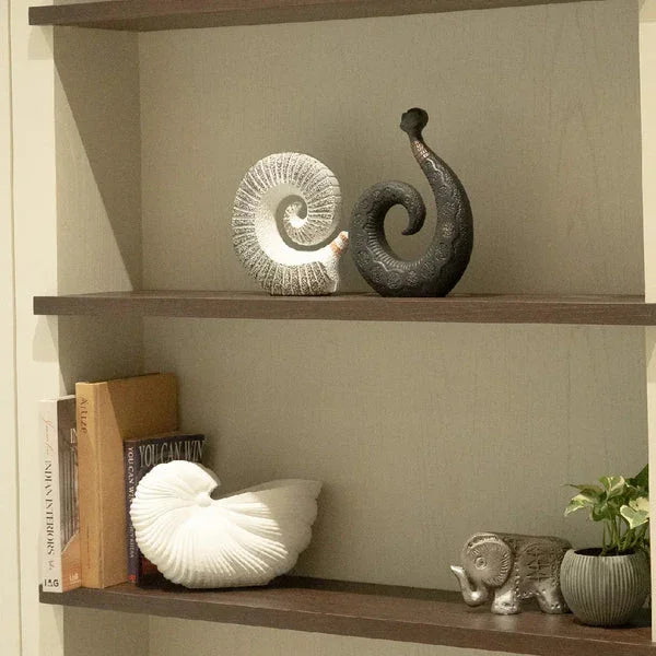 Aurelis - Nautilus Shell Ceramic Planter