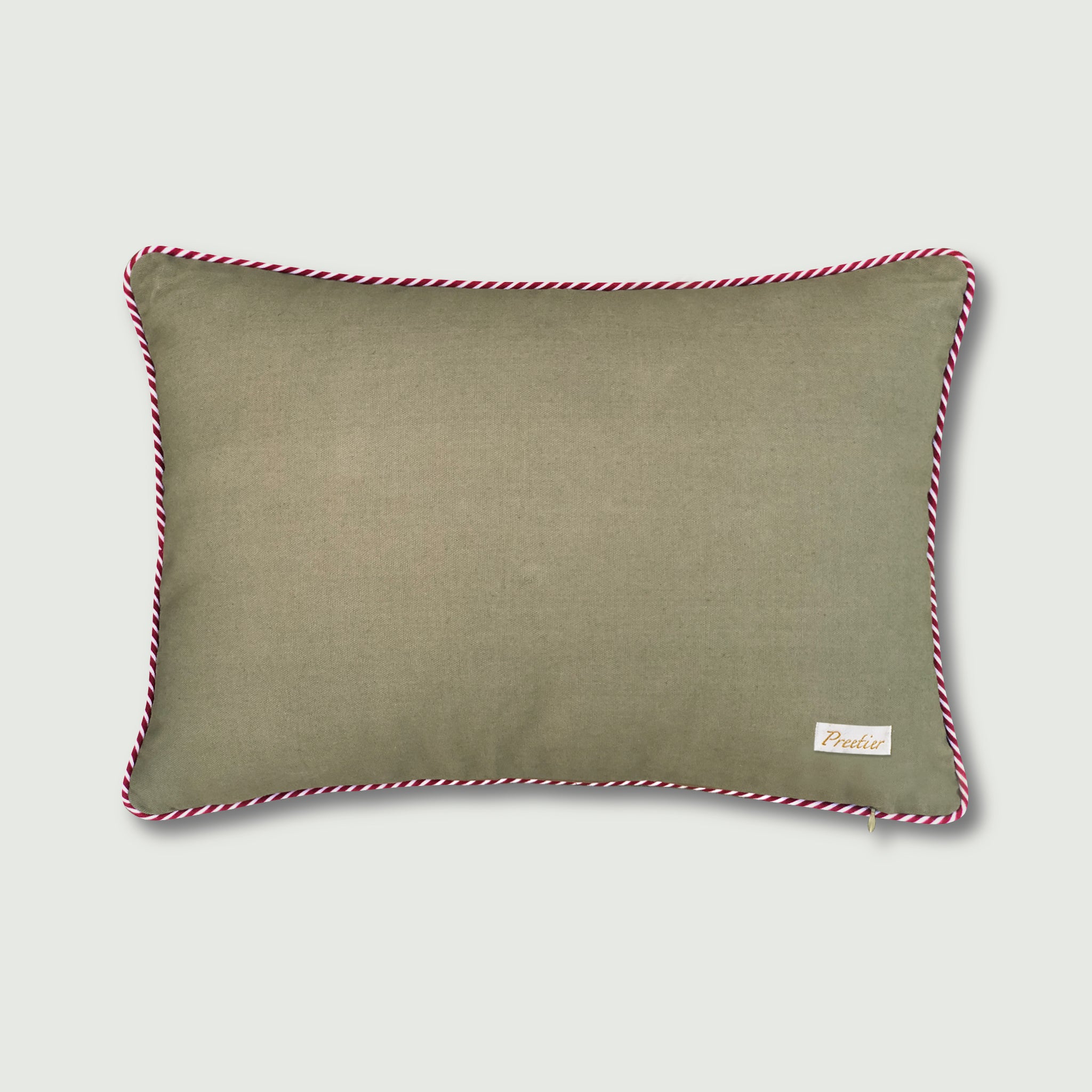 Whispering Grove Lumbar Cushion Cover -14x20, Beige