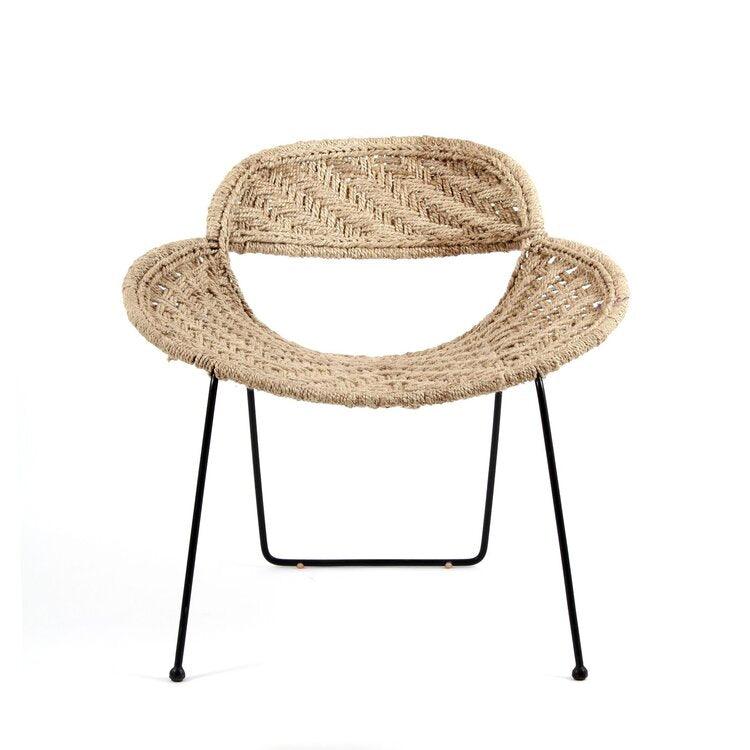 O Void Chair | Mild Steel ,Jute