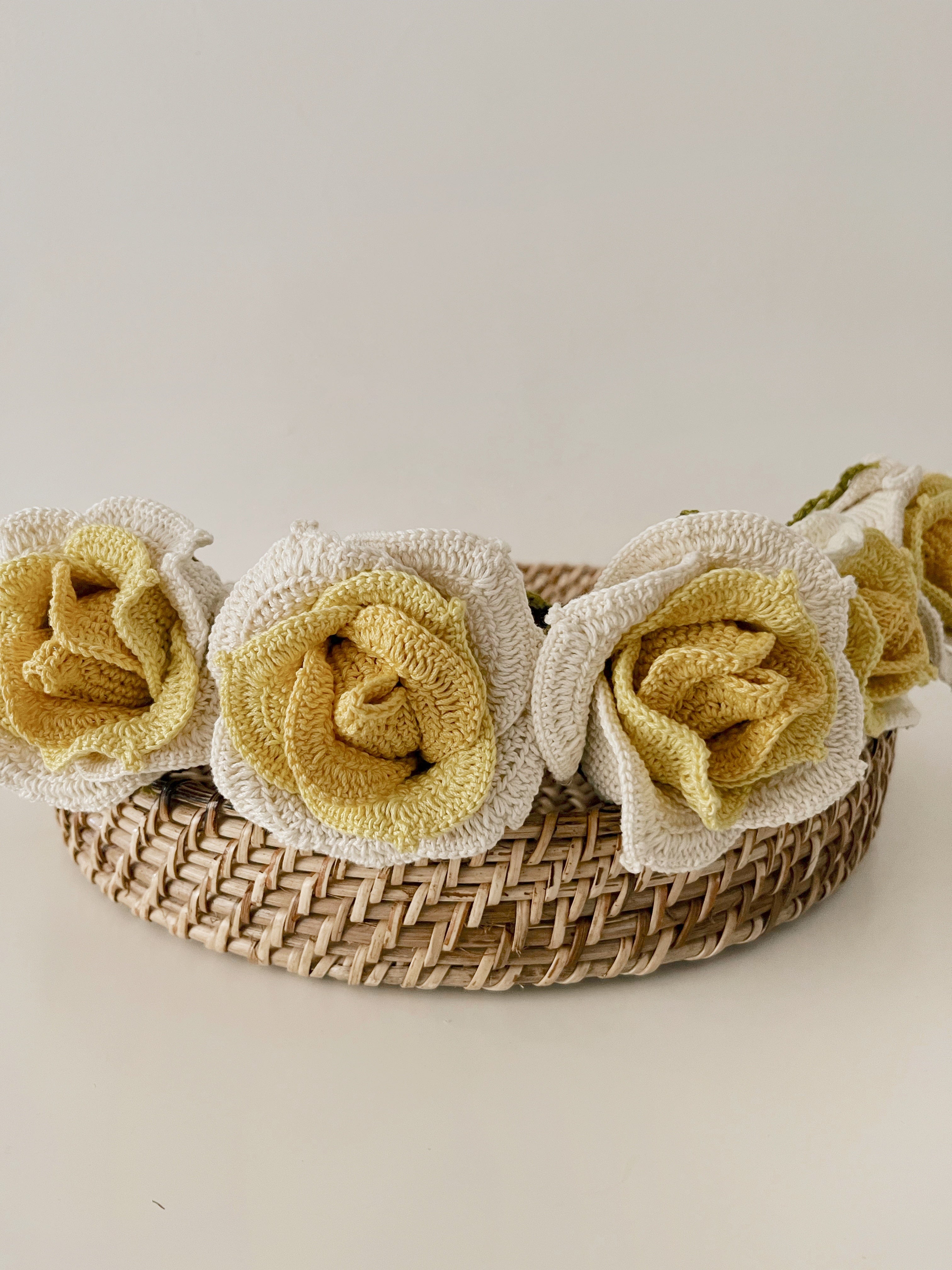 Gradient Thai Rose  - Crochet Flower