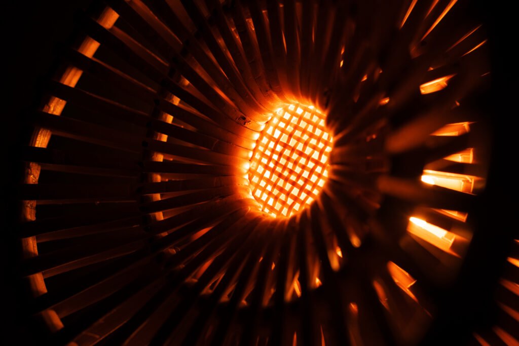 Deval Wall Lamp Light | Handwoven Rattan Ambient Wall Light for Home Decor