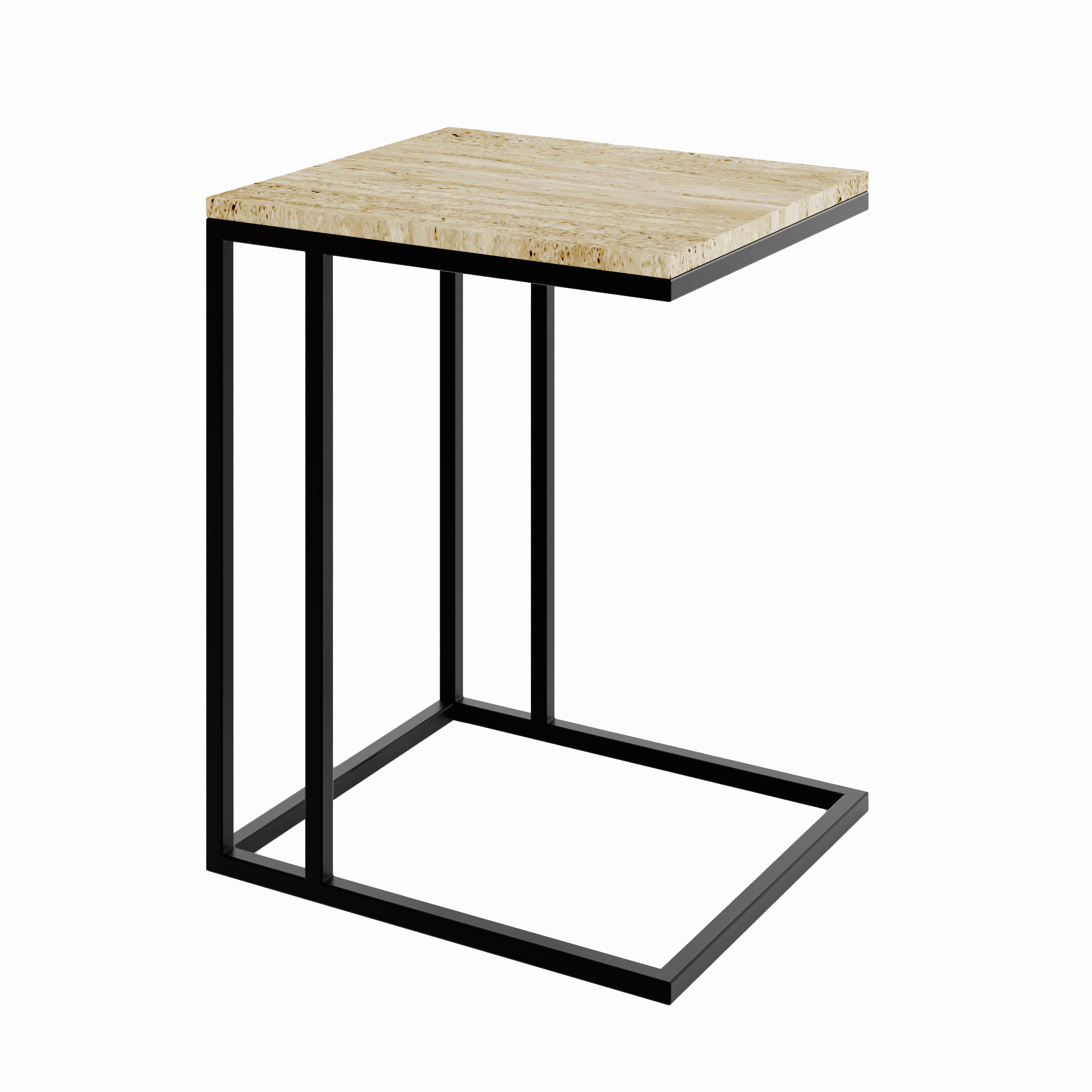 Marble C Side Table | Small Table for Living Room | Sofa Side Table | End Table