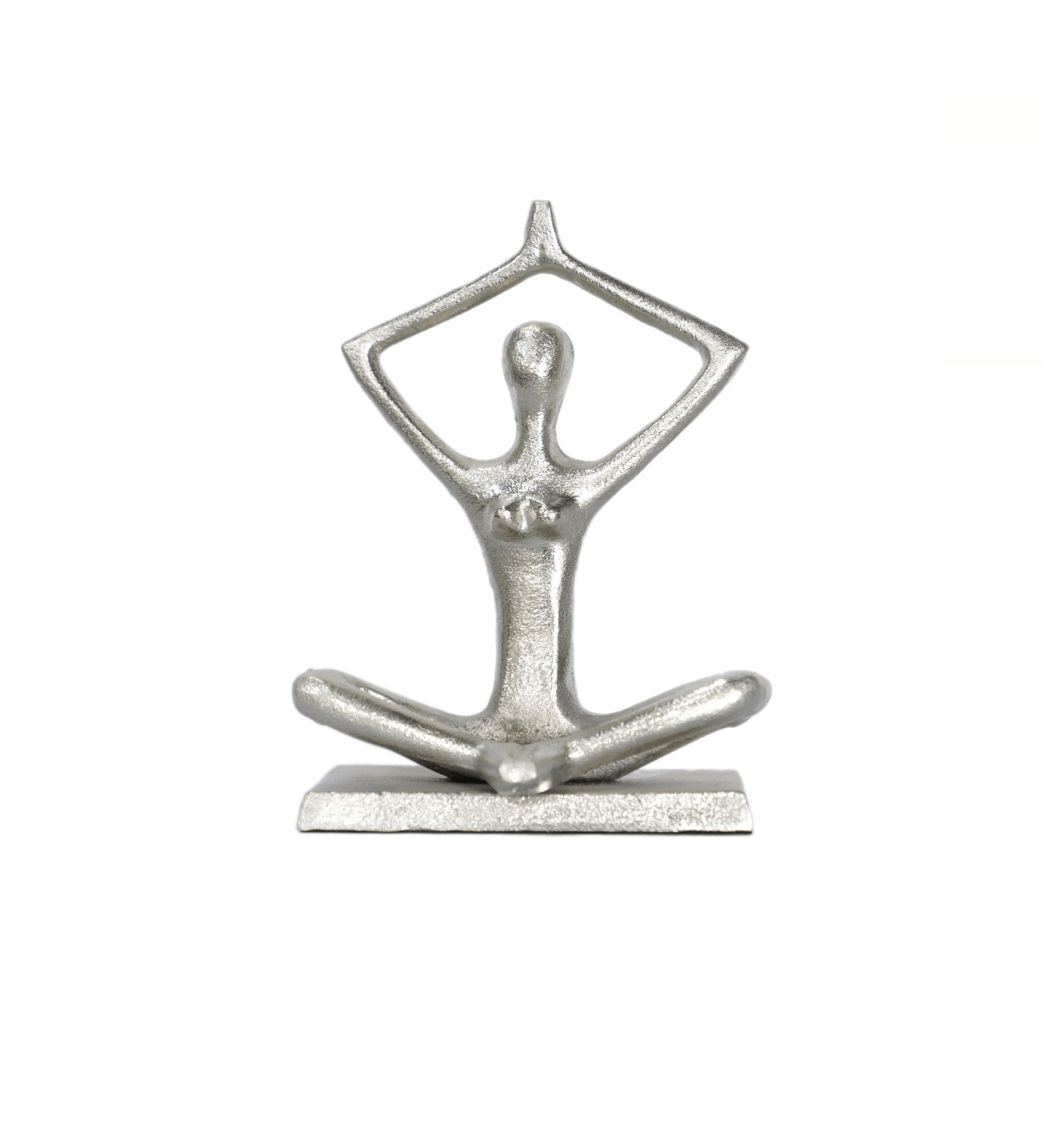 Modern Metal Sculpture of a Woman in a Yoga Pose for Home Decor Items & showpieces Items, Decorative Showpiece for Living Room, Bedroom, Dinning Room