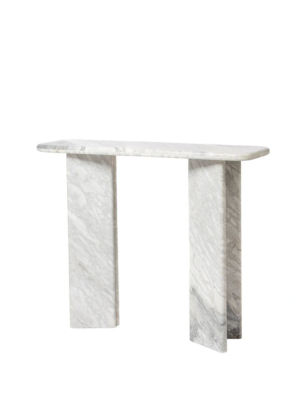 Orml - Grey Italian Marble Console Table