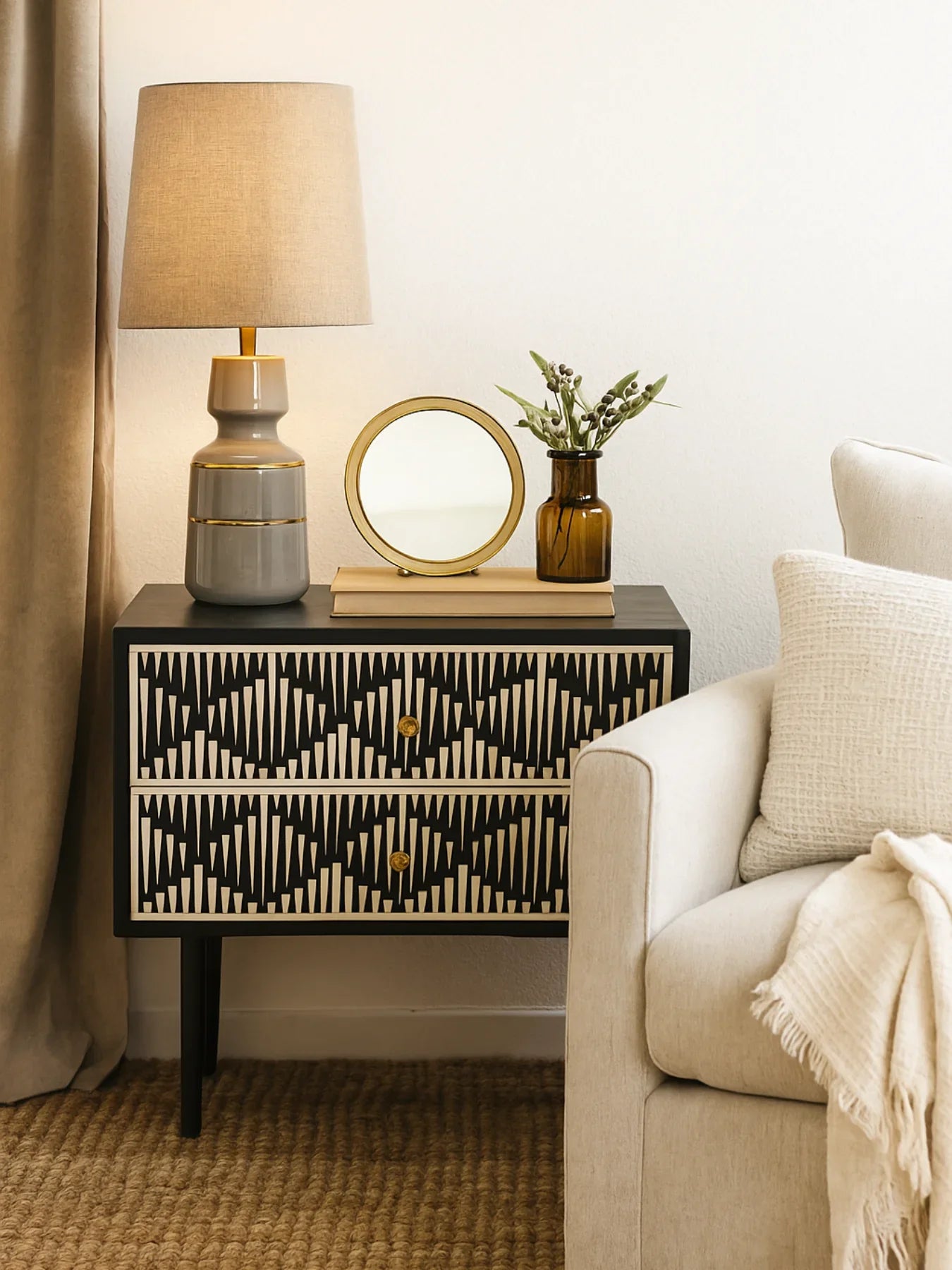 Inlay Side Table- Morrisson