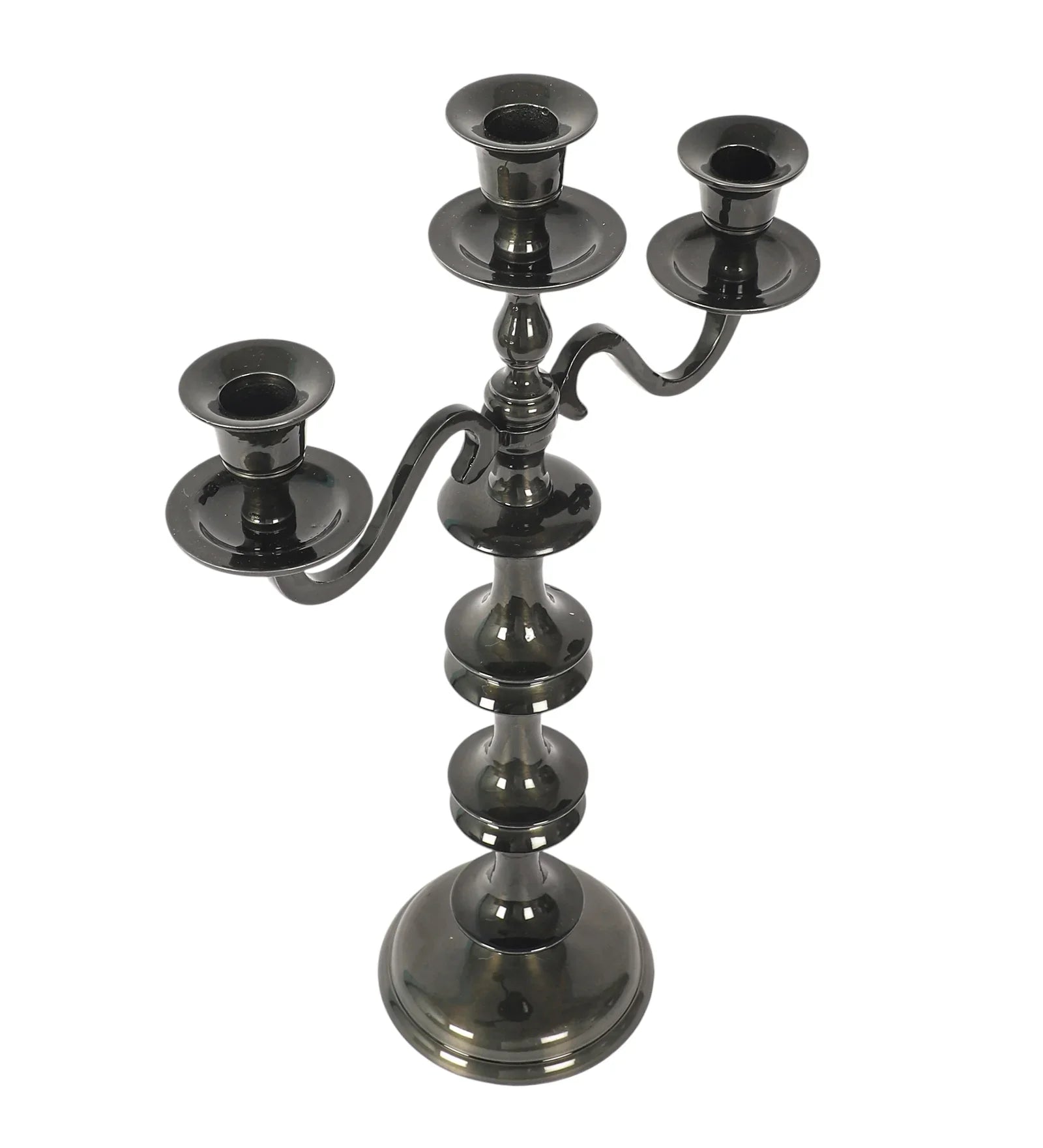 Imperium Crested 3-Arm Candleholder