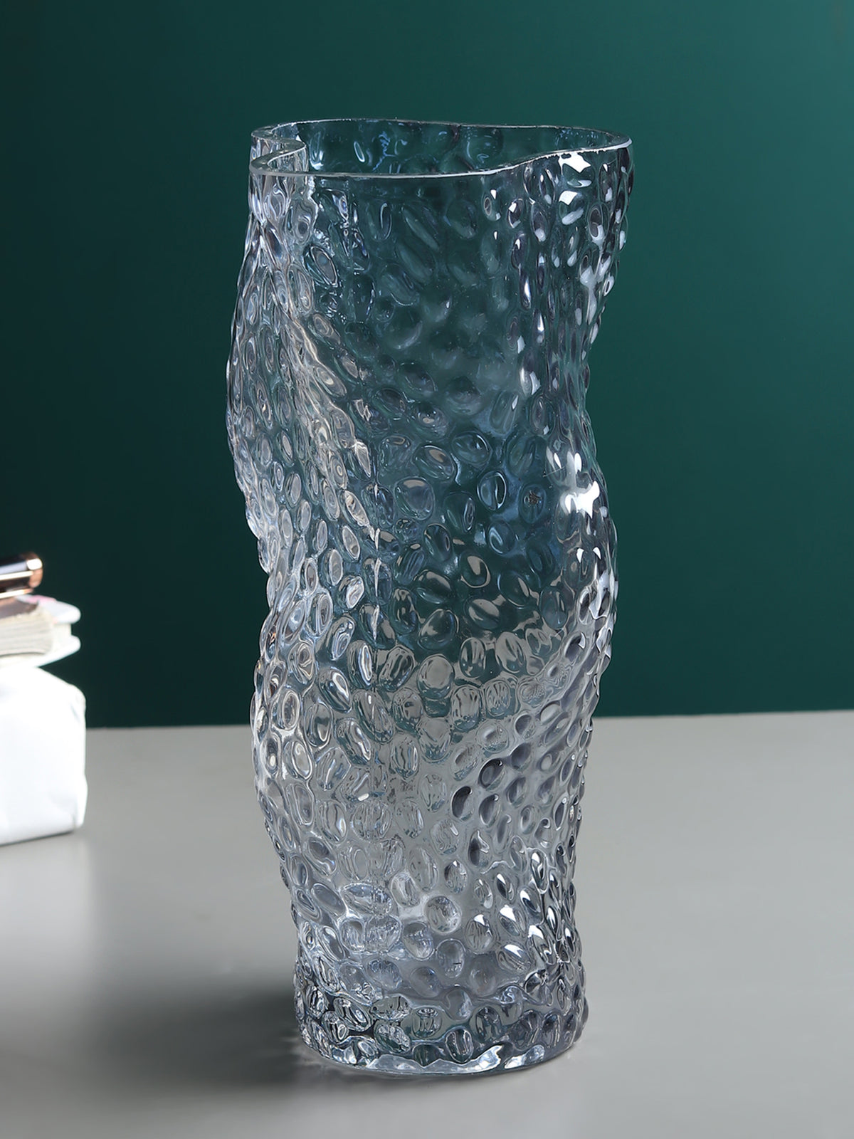Dimple Glass Vase