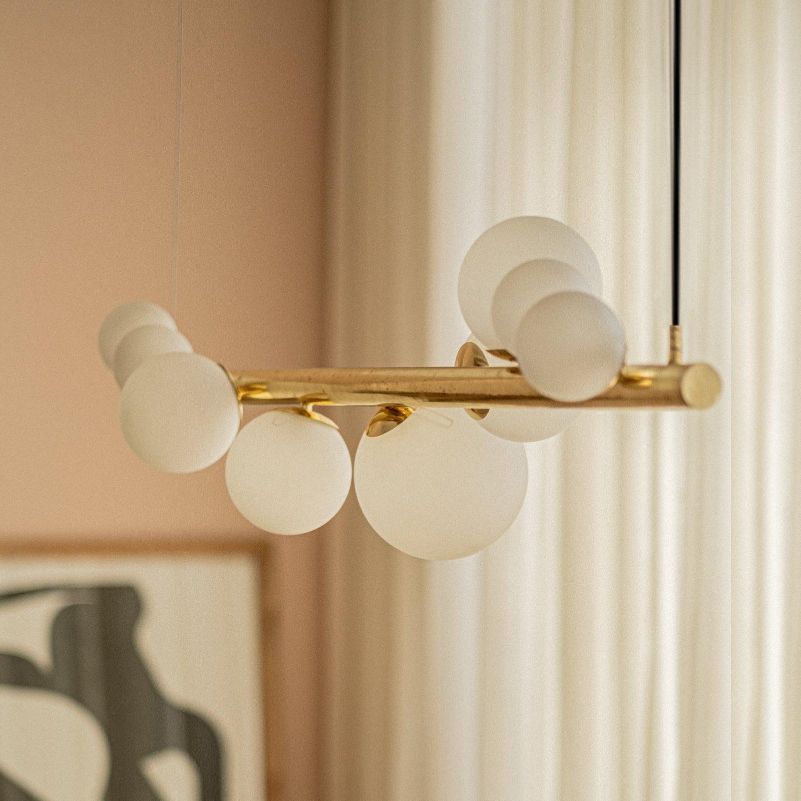 Kellan Chandelier | Metal and Glass