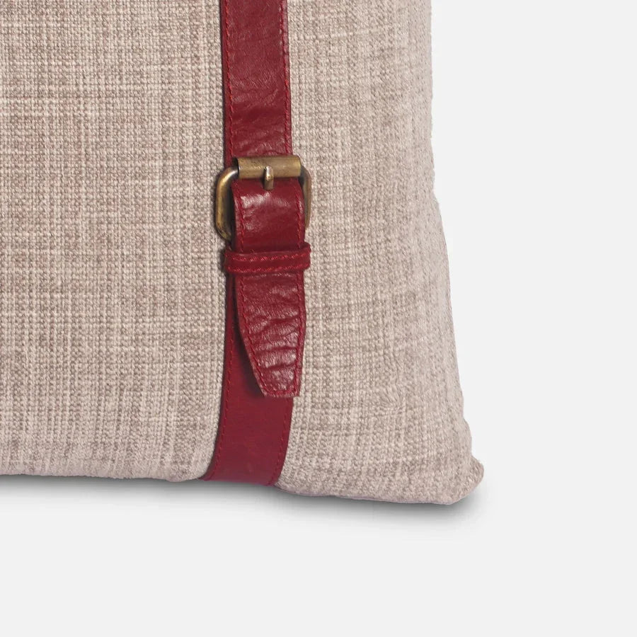 Buckle Cushion | Cream