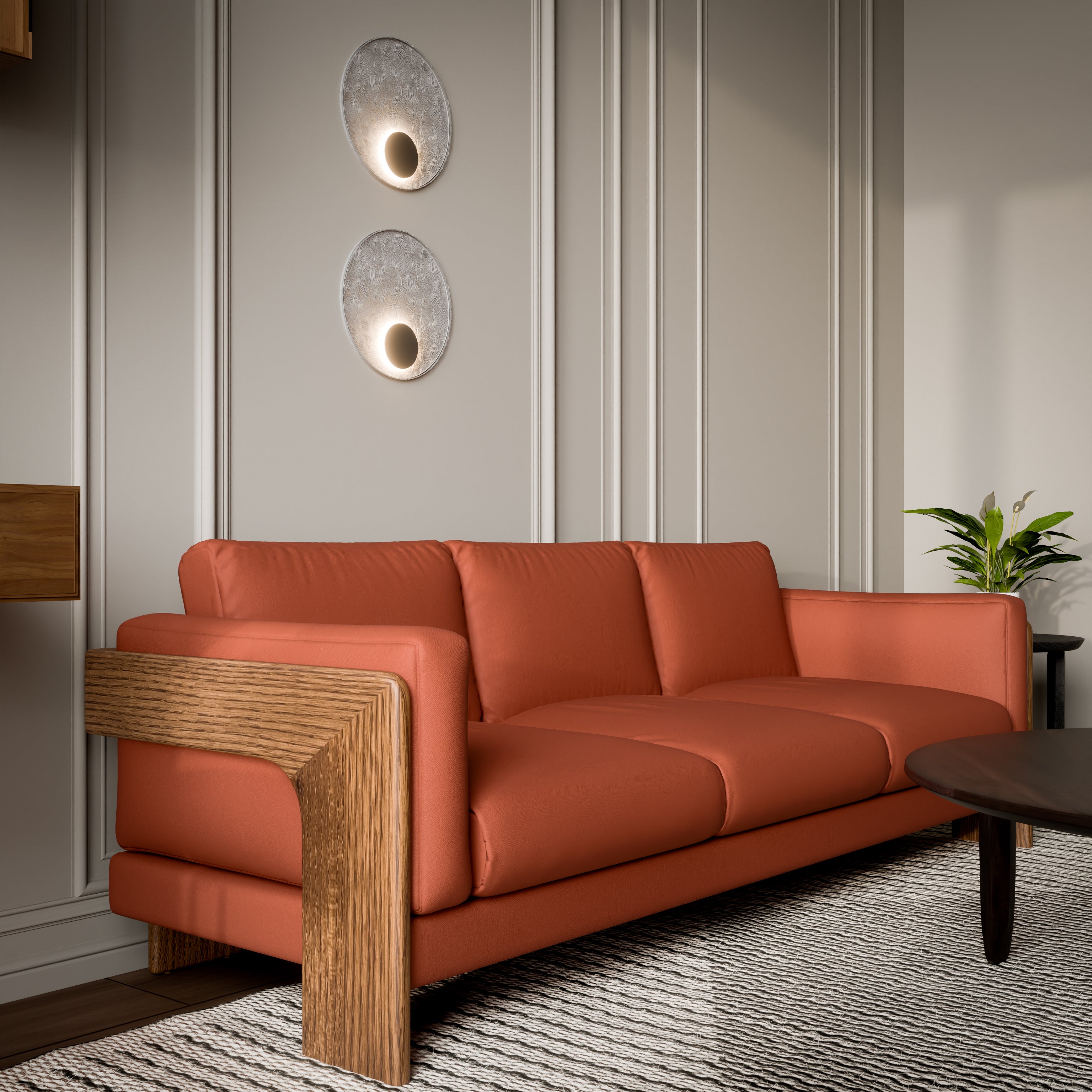 Lumilore Okrug Sofa