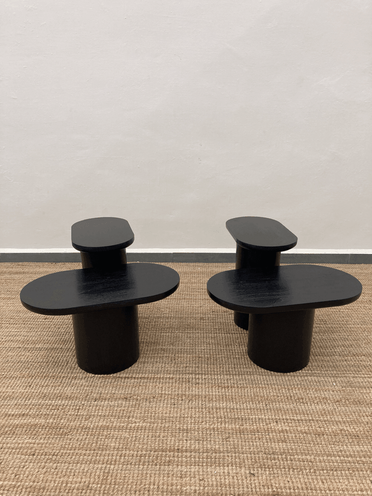 Portico Side Table - Set of 2 | Solid Teak Wood