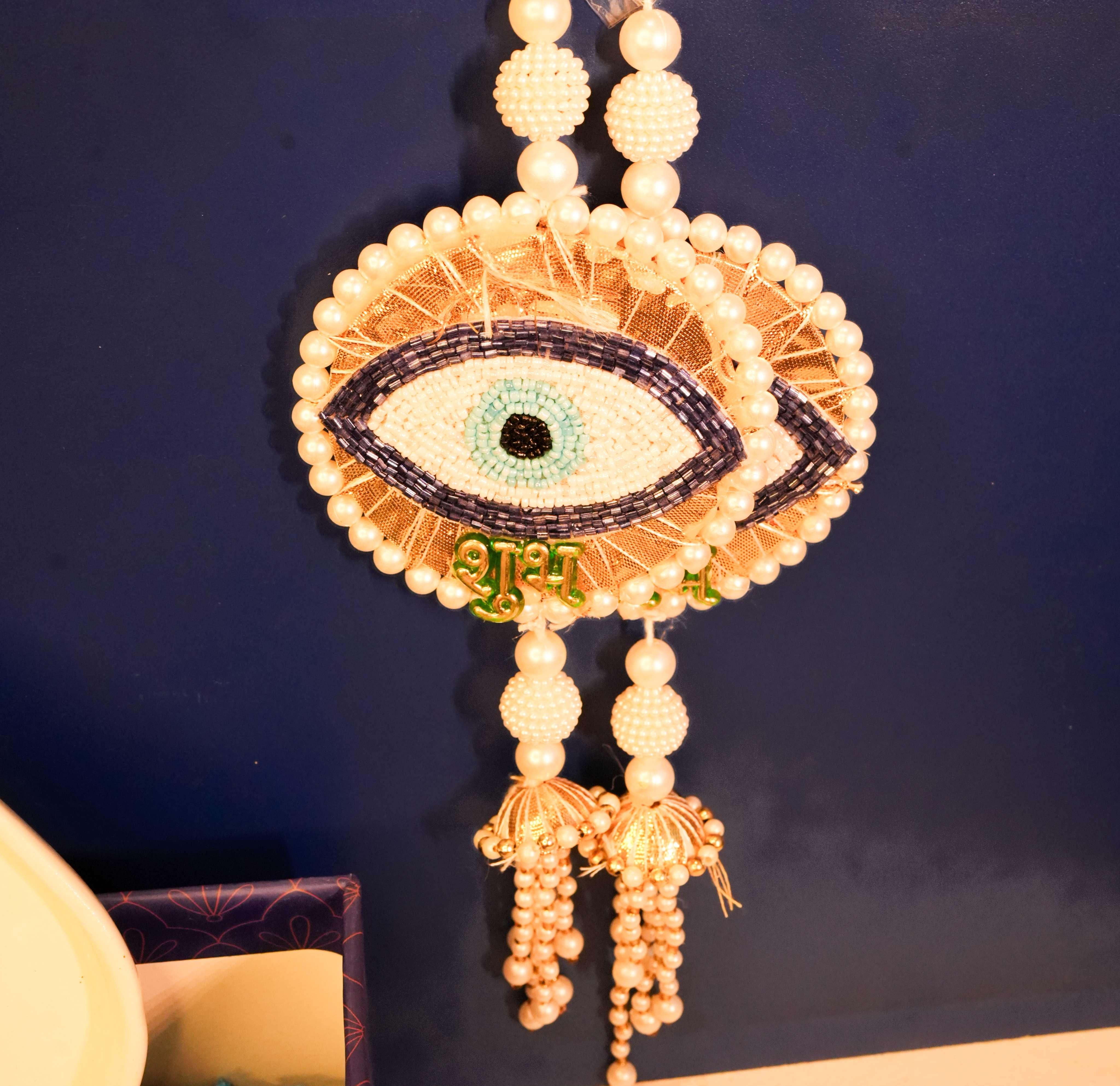 Nazar Suraksha Evil Eye Breakfast Set | Cup & Plate Diwali Gift Box