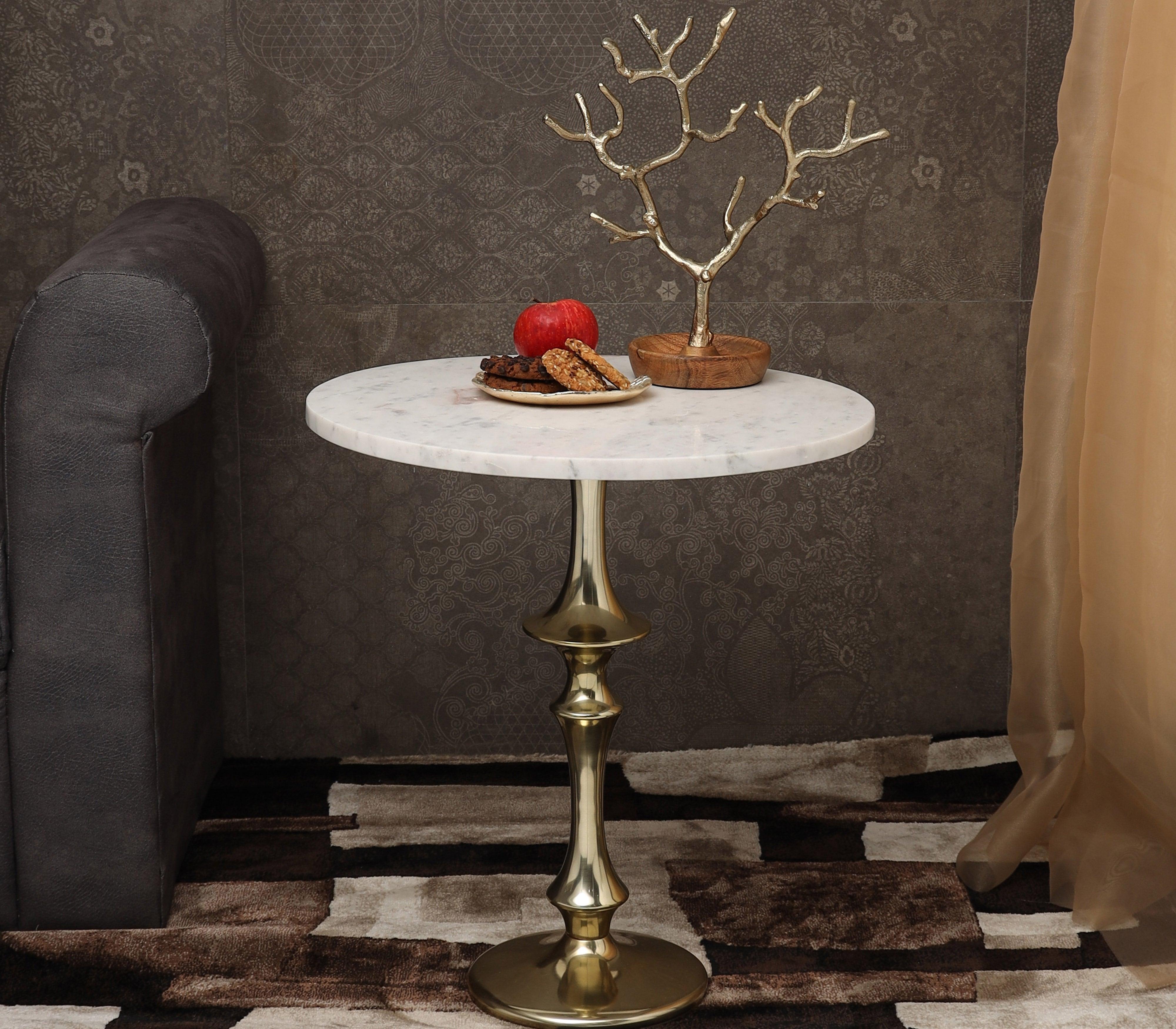 Poise Side Table |  Premium Corner Table for Living Room | Designer End Tables
