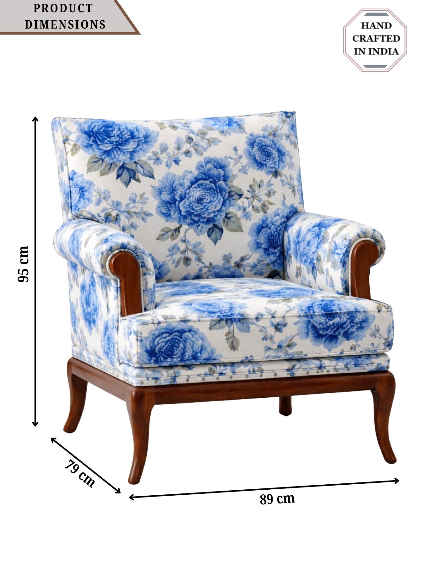 Yutaka Velvet Fabric Armchairs