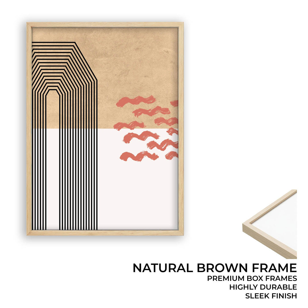 Wavescape Wall Painting