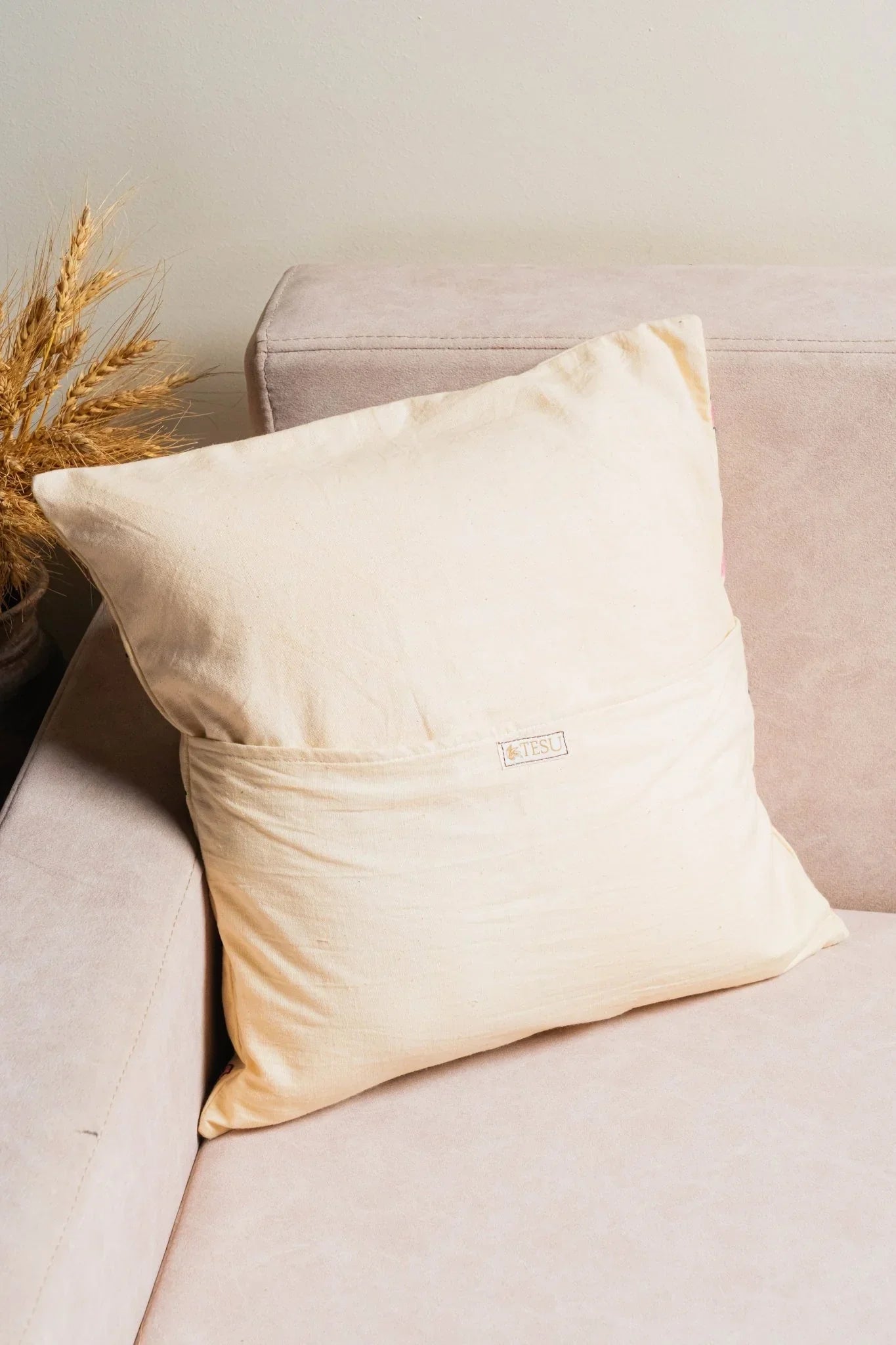 Panna Rang Cushion Cover