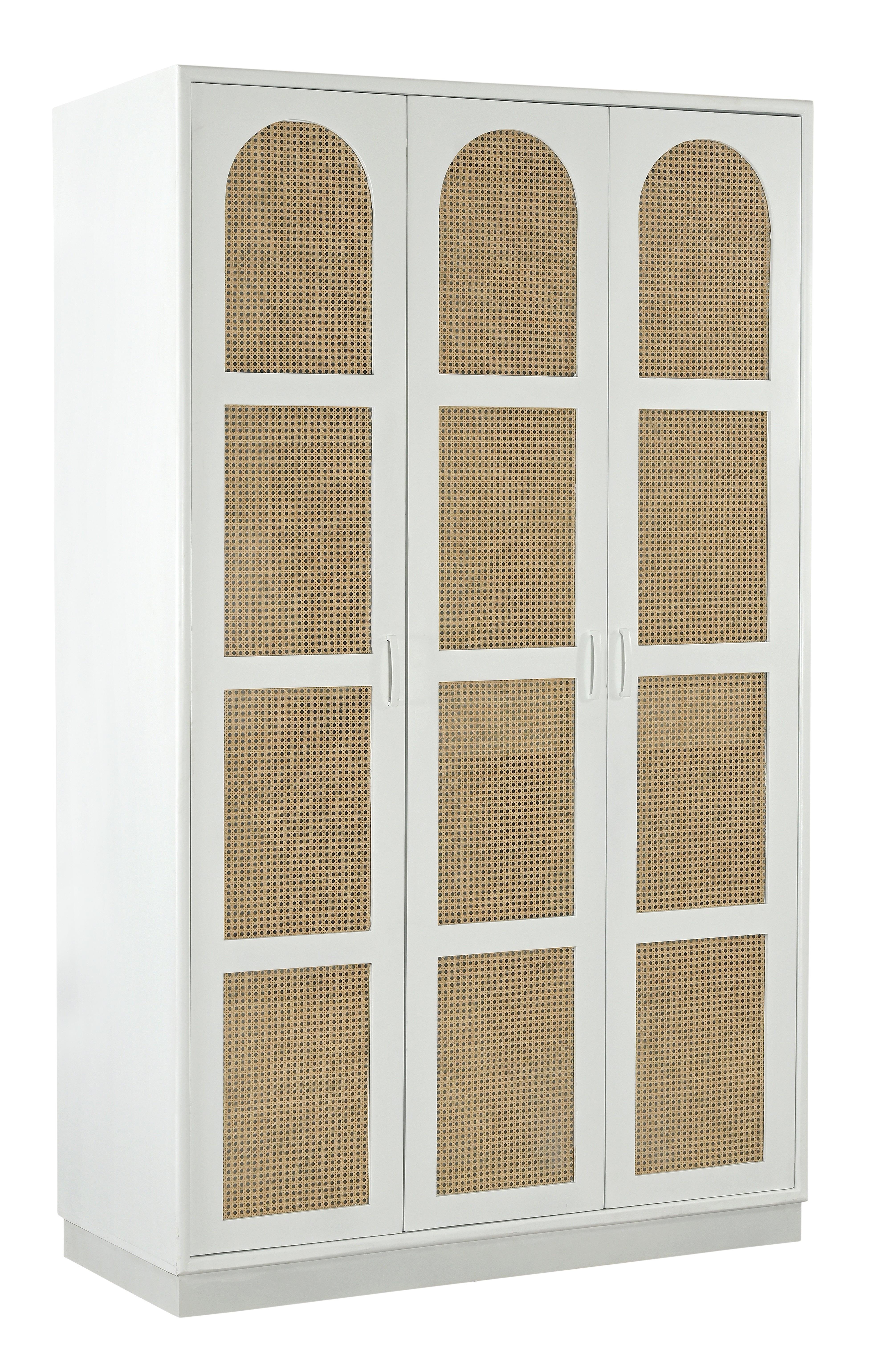 Wellington 3-Door Wardrobe | Almirah