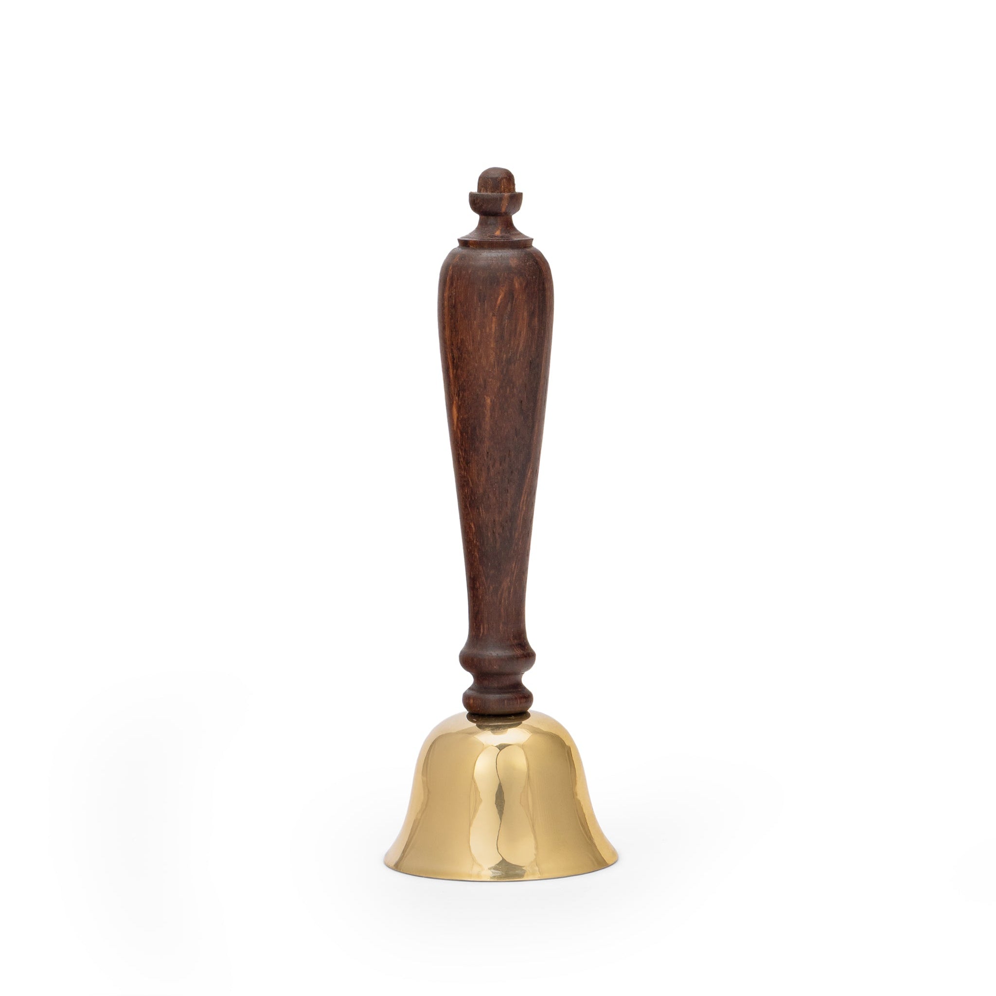 Bell_D3 | Casted Brass And Wood