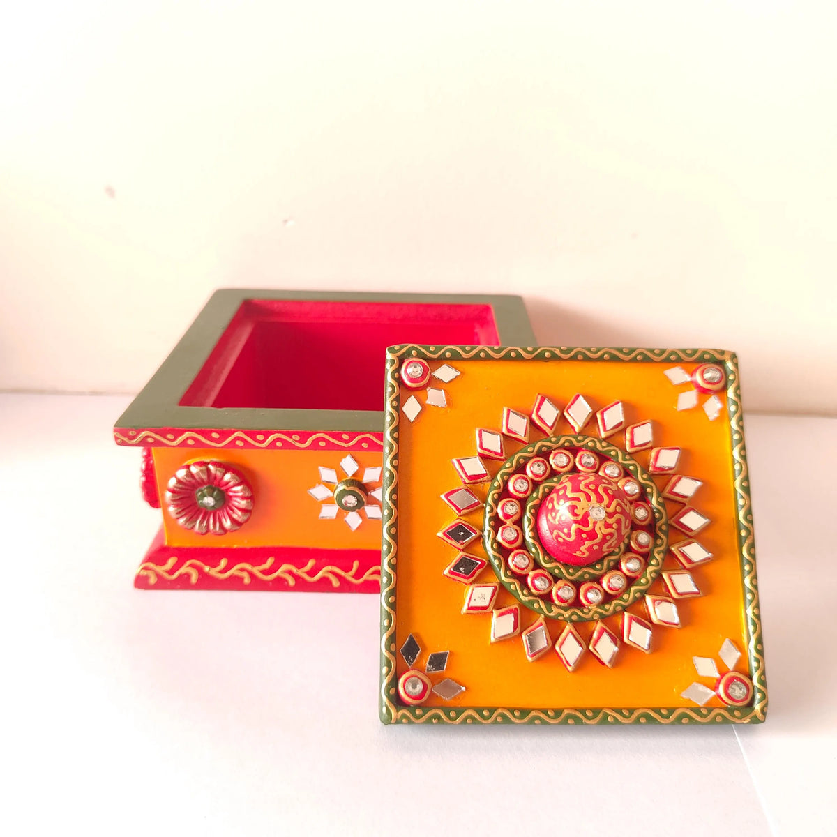 Paper Mache Decorative Box